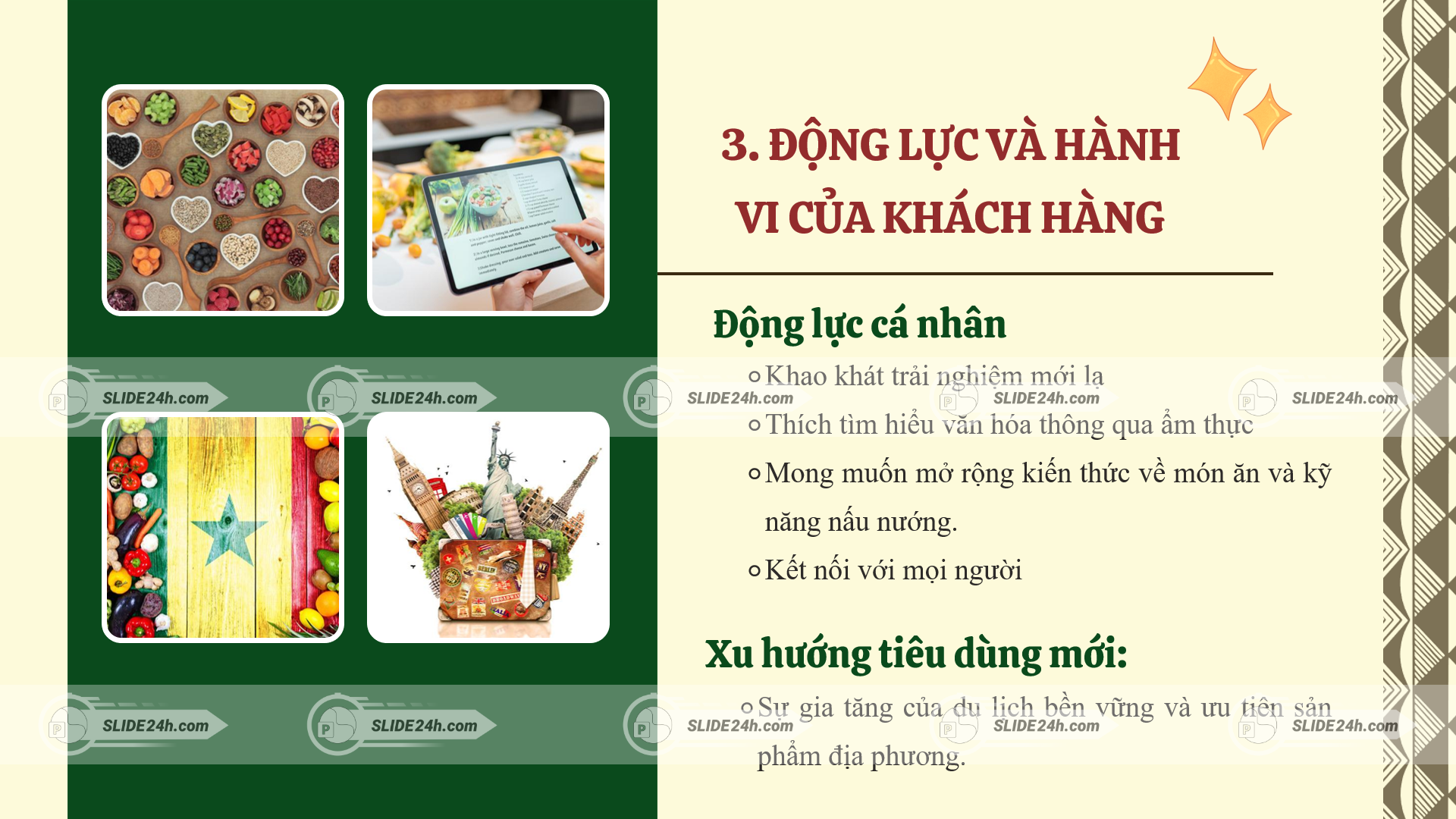 Động lực cá nhân và xu hướng tiêu dùng mới