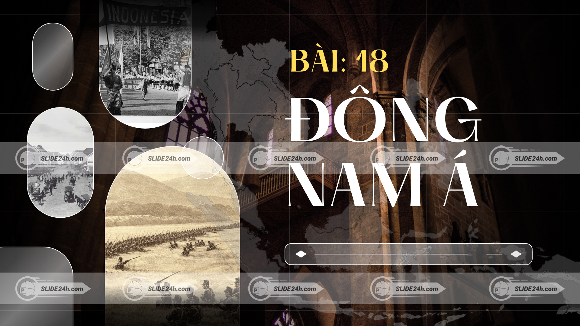 Đông Nam Á với nội dung vị trí địa lí, đặc điểm khu vực và phong trào giải phóng dân tộc.