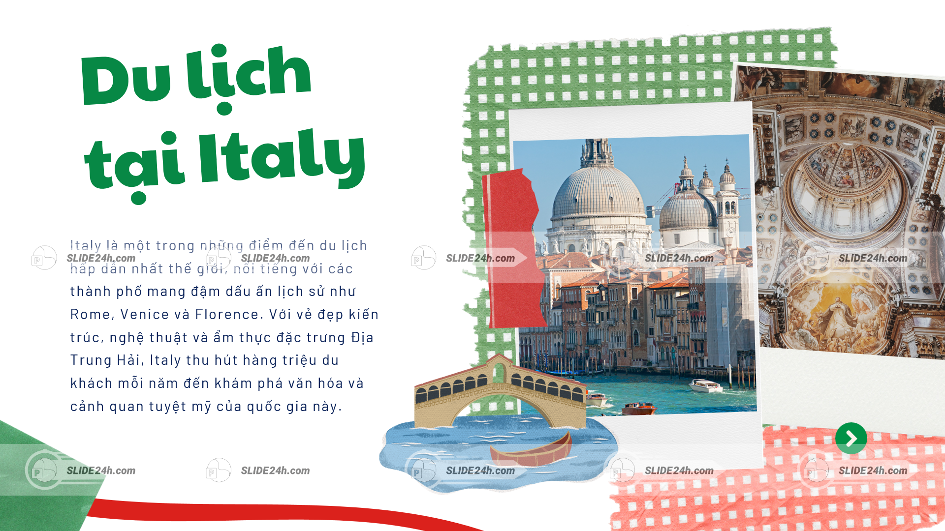 Du lịch Italy với các điểm đến nổi tiếng, thể hiện vẻ đẹp lịch sử, văn hóa và sức hút của đất nước Ý.
