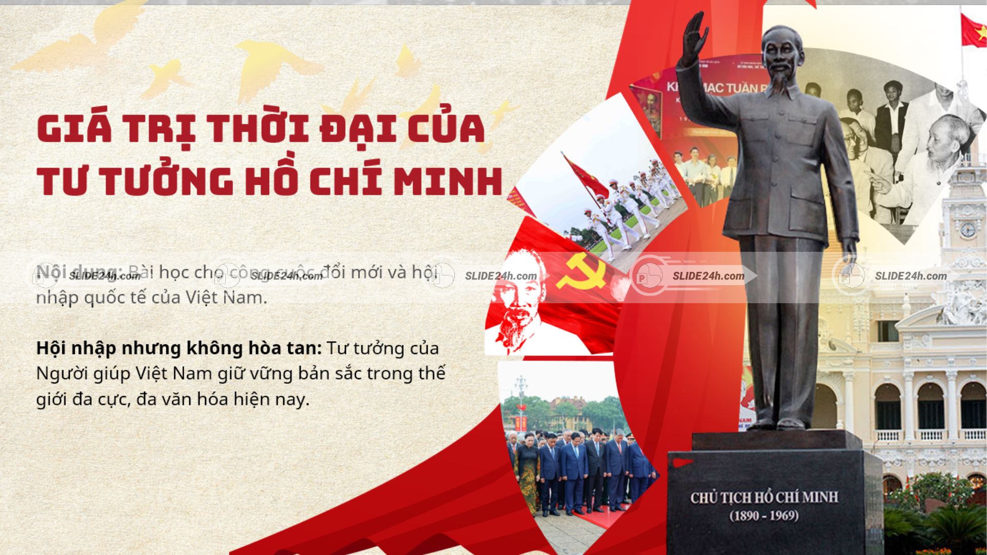 Giá trị thời đại của tư tưởng Hồ Chí Minh đối với Việt Nam hiện nay.