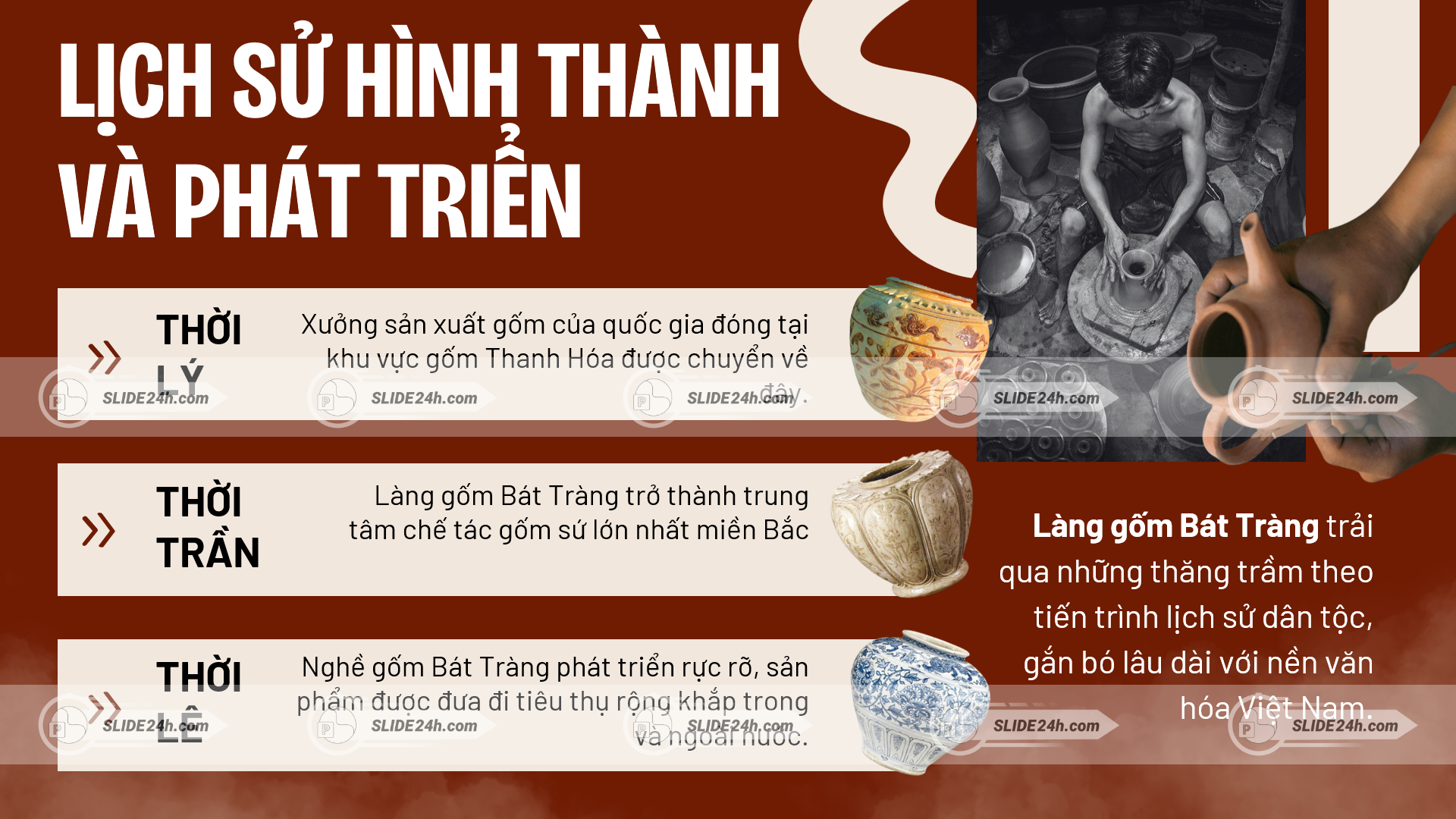 Giai đoạn hình thành làng gốm Bát Tràng