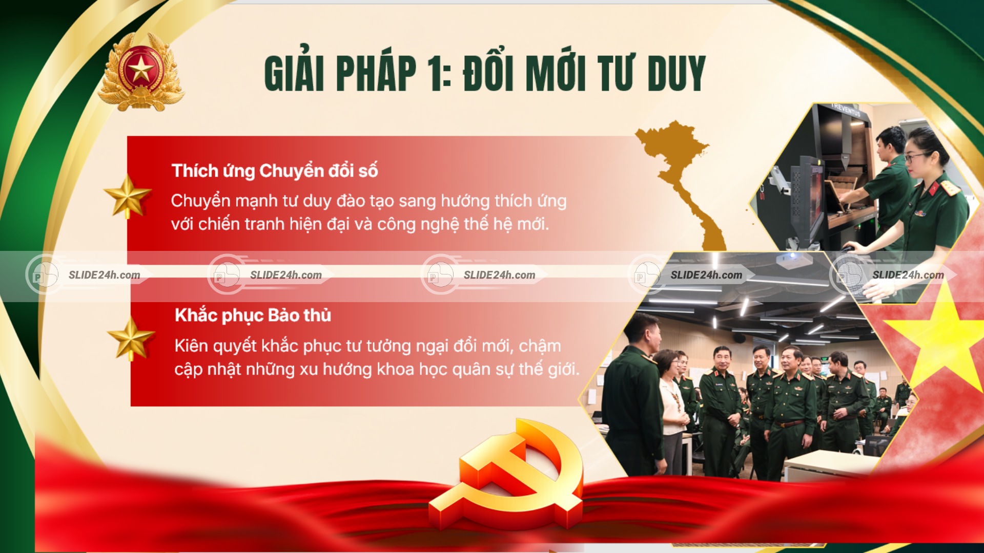 Giải pháp đổi mới tư duy xây dựng quân đội hiện đại Việt Nam