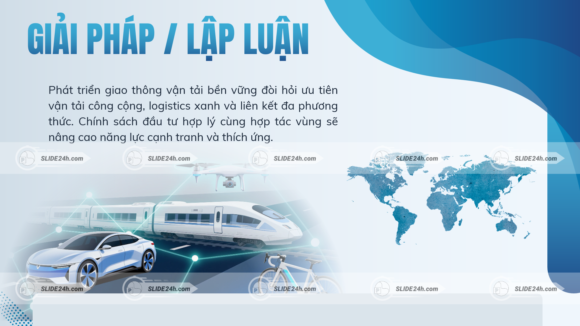 Giải pháp phát triển giao thông vận tải bền vững