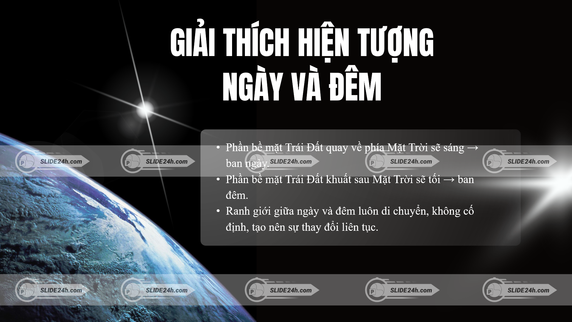 giải thích hiện tượng