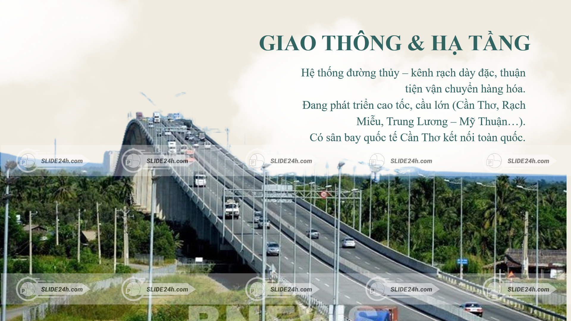 giao thông hạ tầng của ĐBSCL