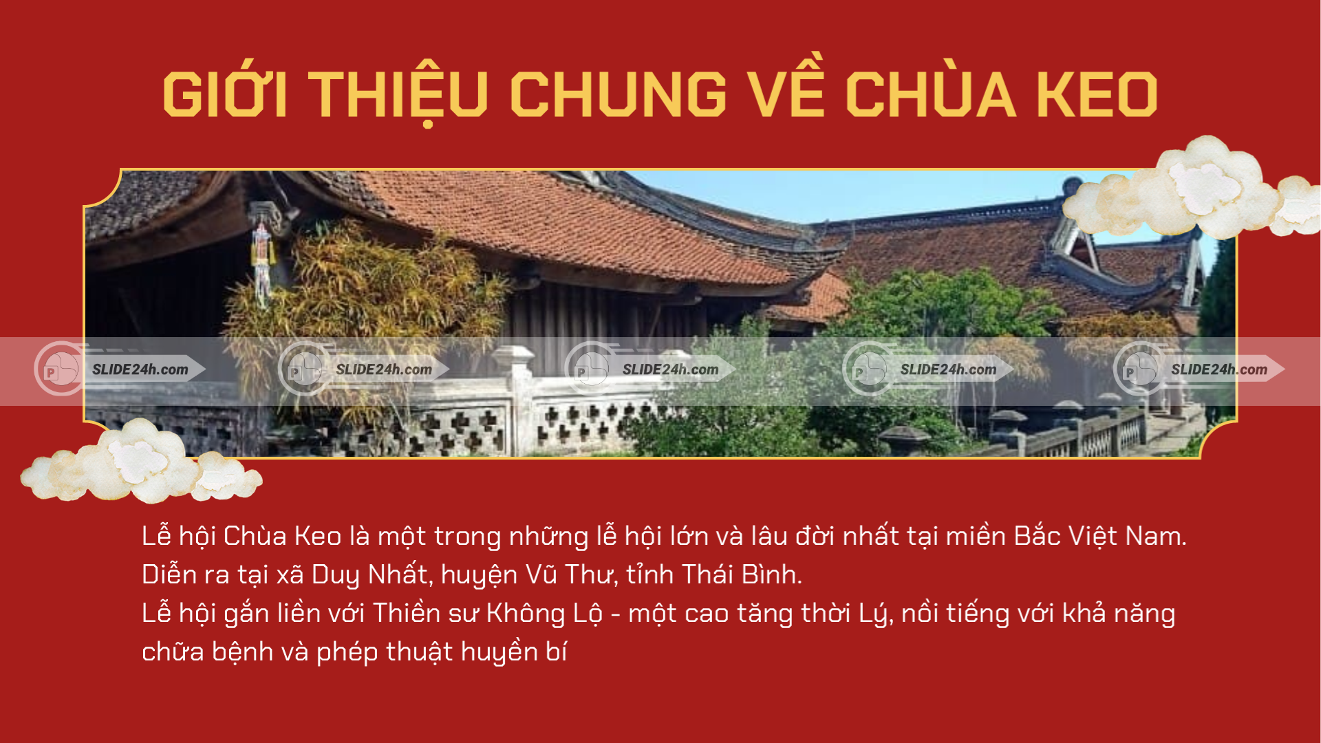 giới thiệu chùa keo thái bình