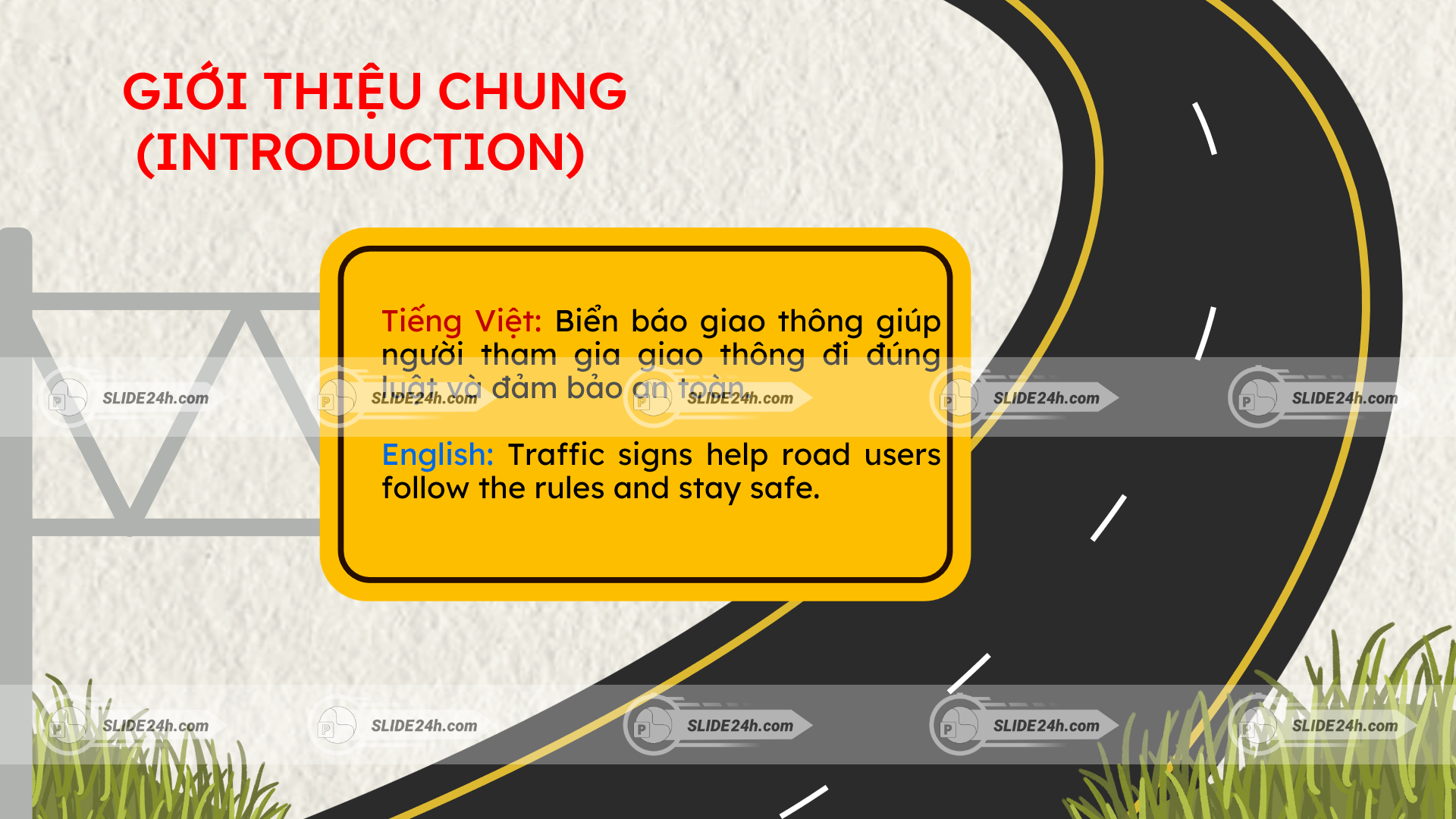 Giới thiệu chung về biển báo giao thông và vai trò của việc đi đúng luật.