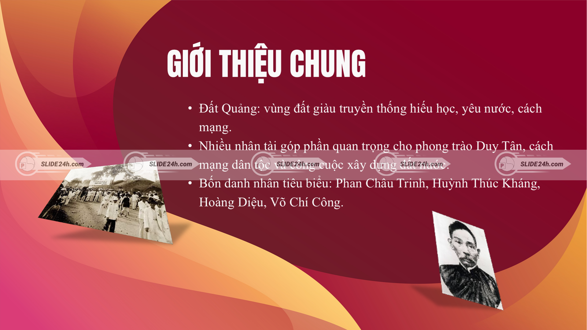 Giới thiệu chung về đất quảng và các danh nhân tiêu biểu