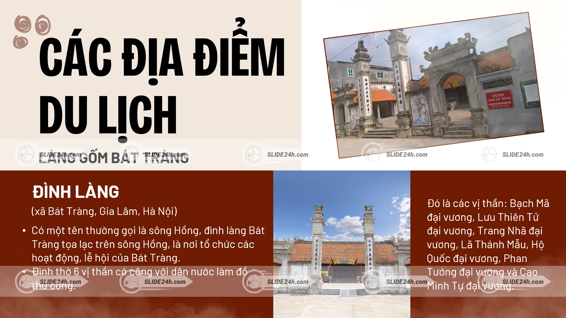 Giới thiệu Đình làng Bát Tràng