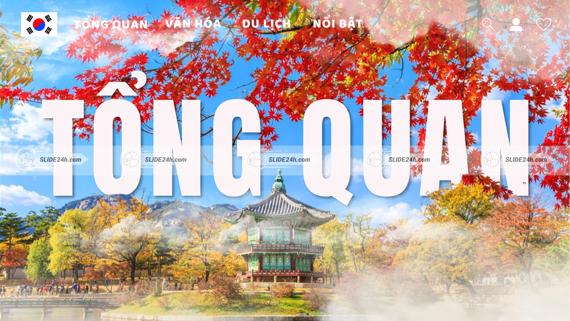 Giới thiệu khái quát về Hàn Quốc với các chủ đề văn hóa, du lịch và dấu ấn kiến trúc đặc trưng.