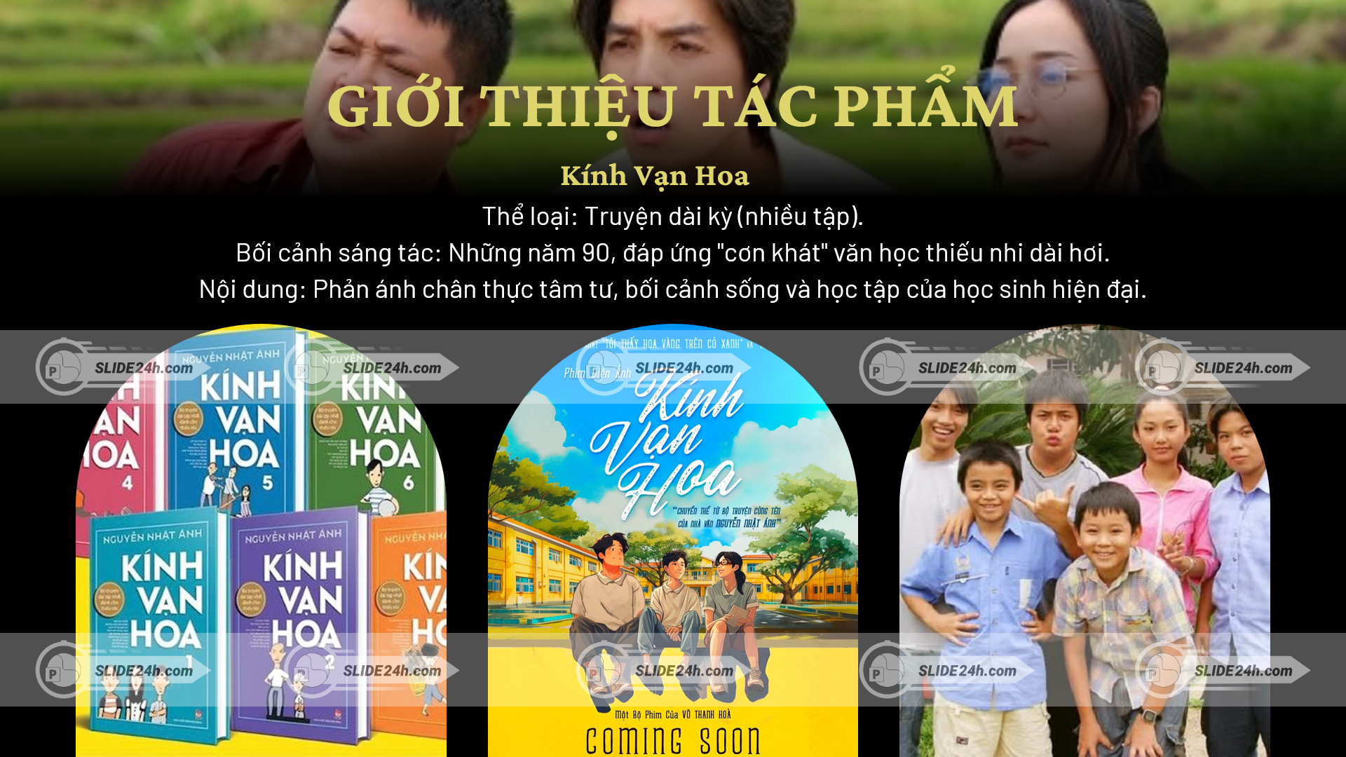 Giới thiệu tác phẩm Kính Vạn Hoa và bối cảnh ra đời.