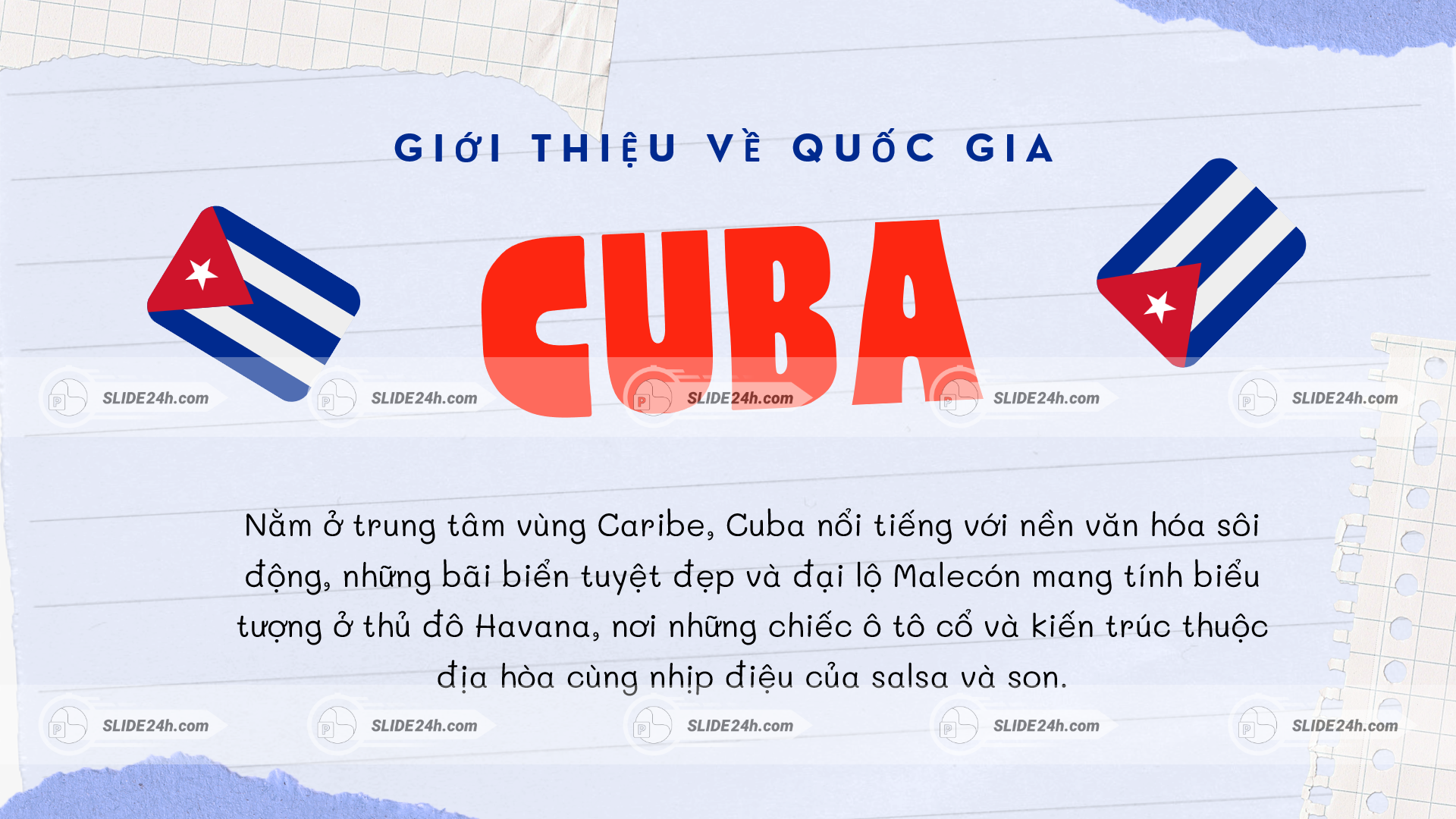 Giới thiệu tổng quan về quốc gia Cuba