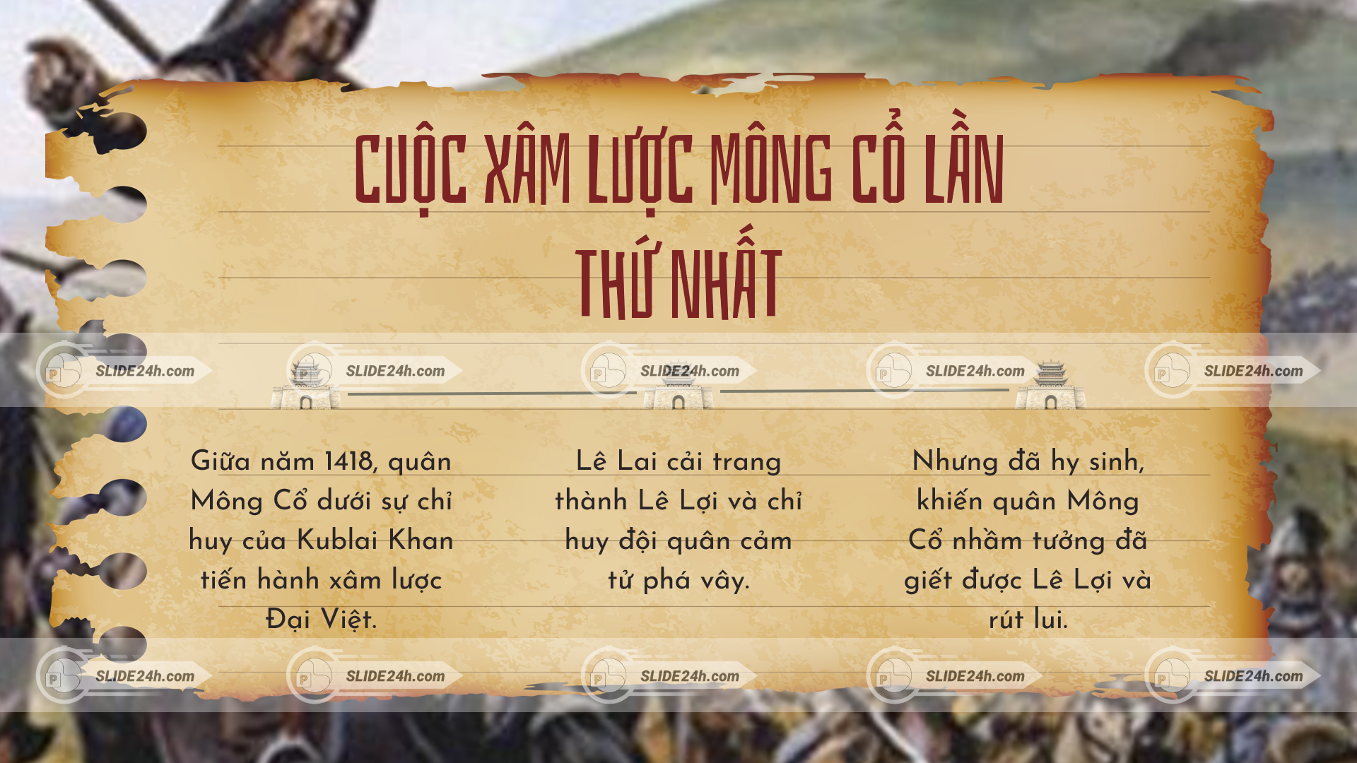 Giới thiệu về ba lần kháng chiến chống Mông – Nguyên