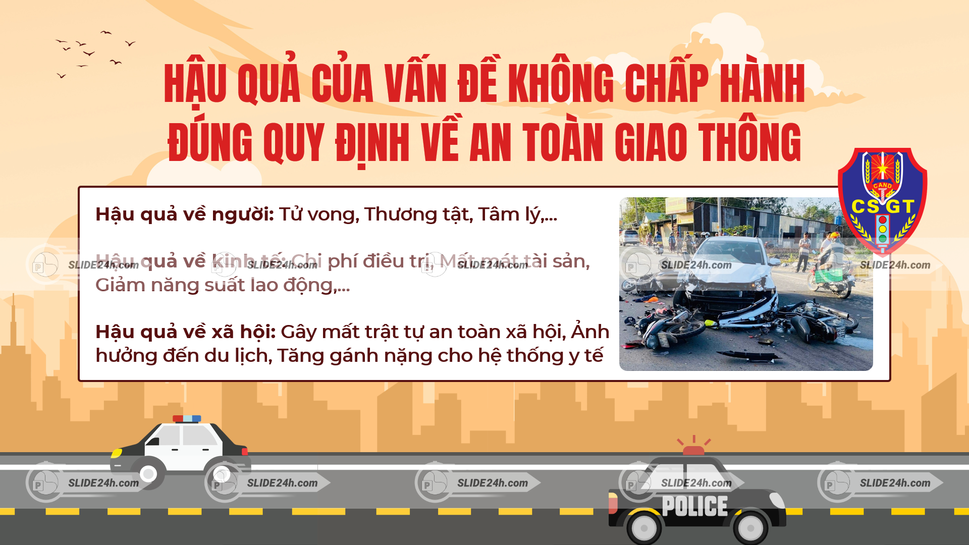 Hậu quả của việc không chấp hành an toàn giao thông