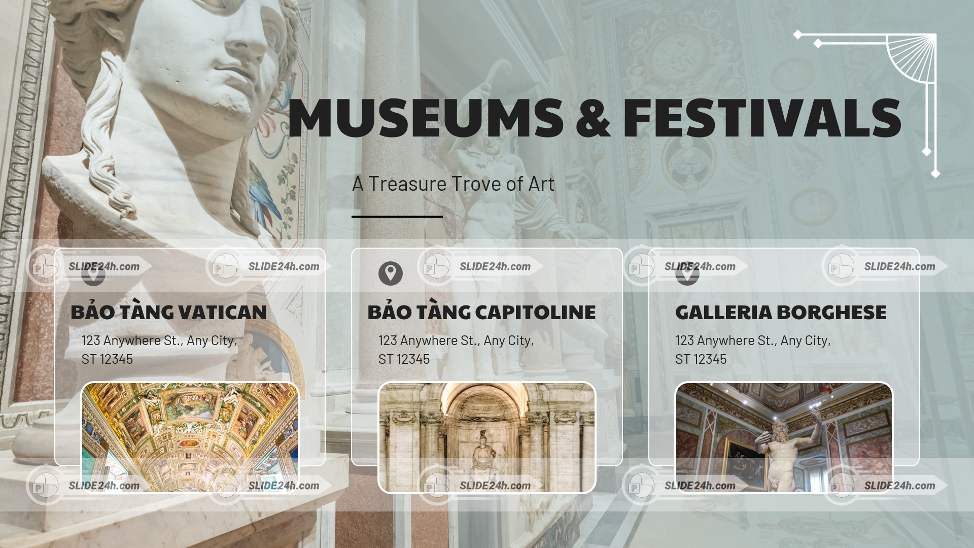 Hệ thống bảo tàng và lễ hội tại Rome