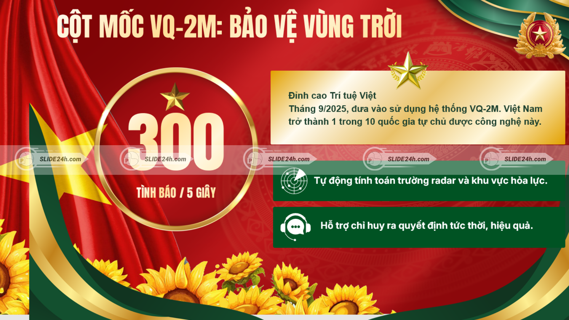 Hệ thống VQ-2M cột mốc công nghệ quốc phòng bảo vệ vùng trời Việt Nam