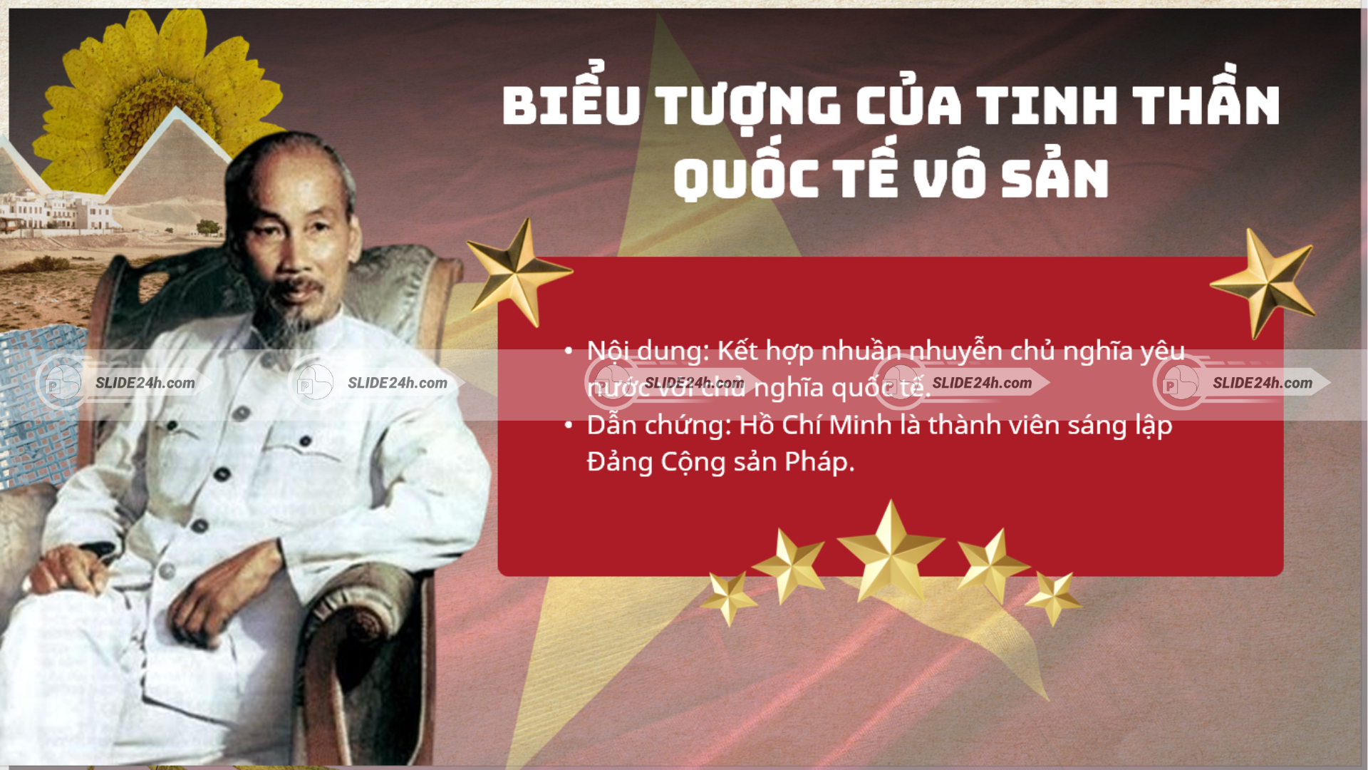 Hồ Chí Minh và tinh thần quốc tế vô sản trong cách mạng Việt Nam.