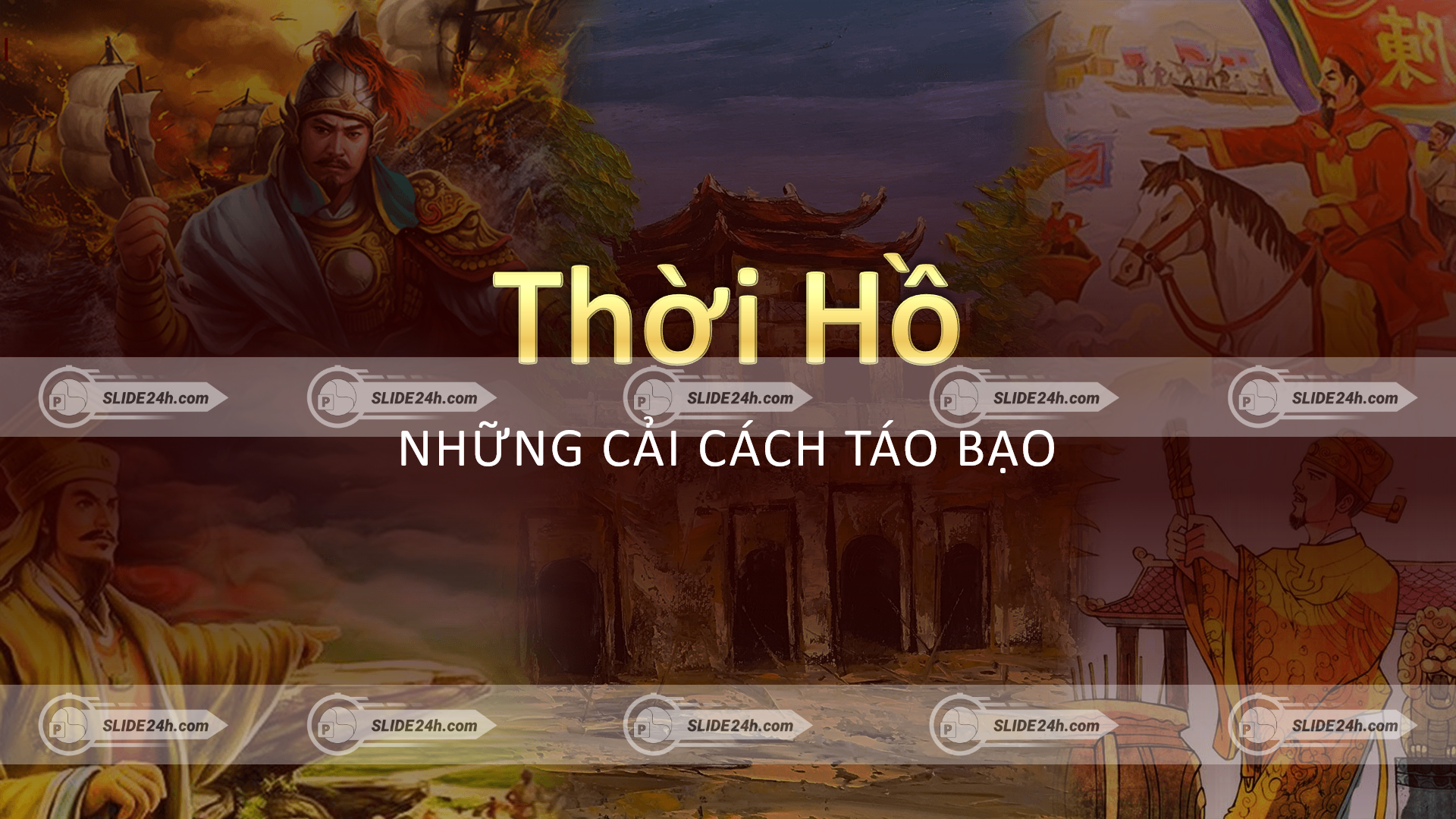 Hồ Quý Ly với các cải cách về chính trị, kinh tế và xã hội dưới triều Hồ trong lịch sử Đại Việt.