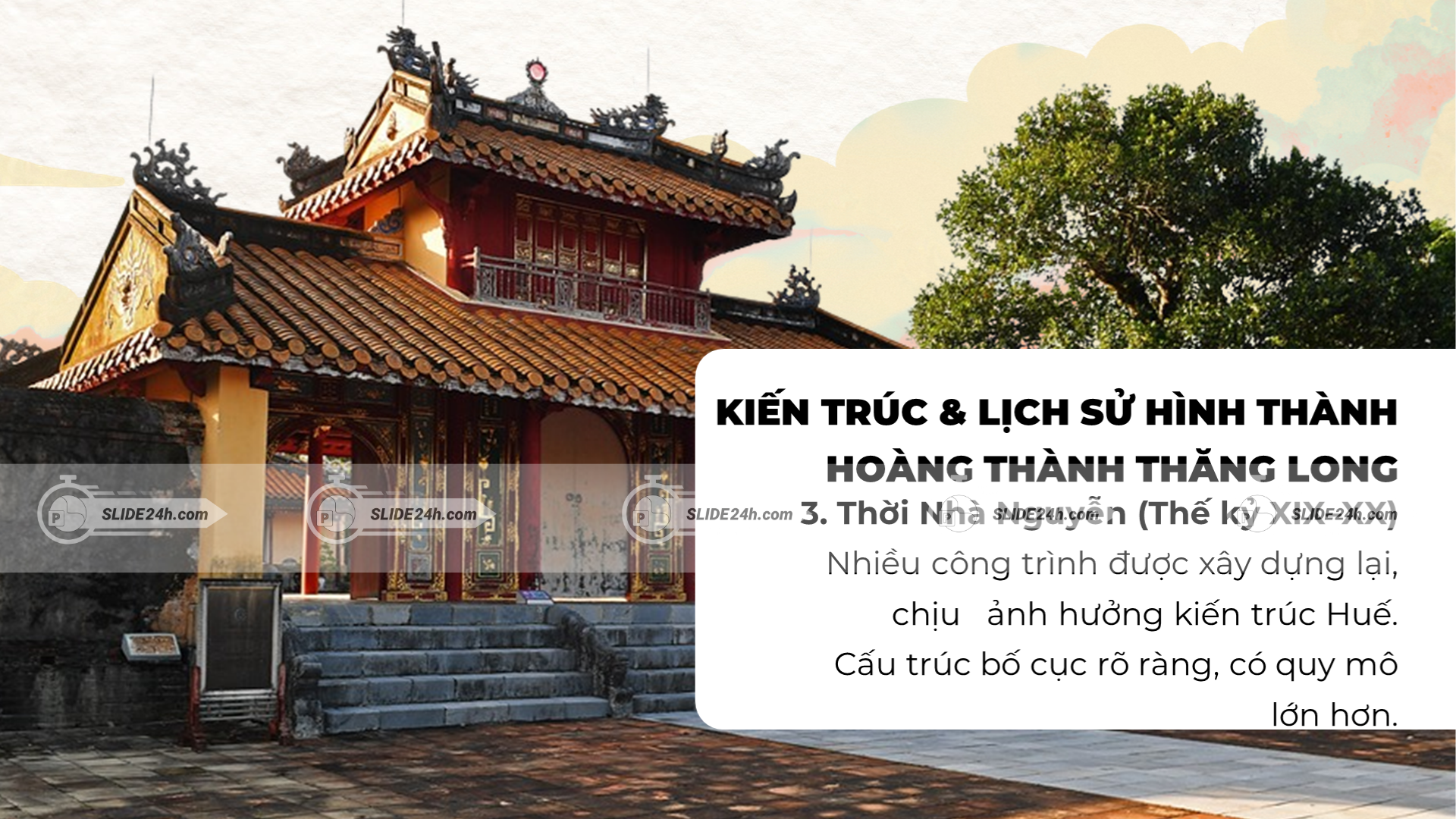 hoàng thành thăng long thời Nguyễn 
