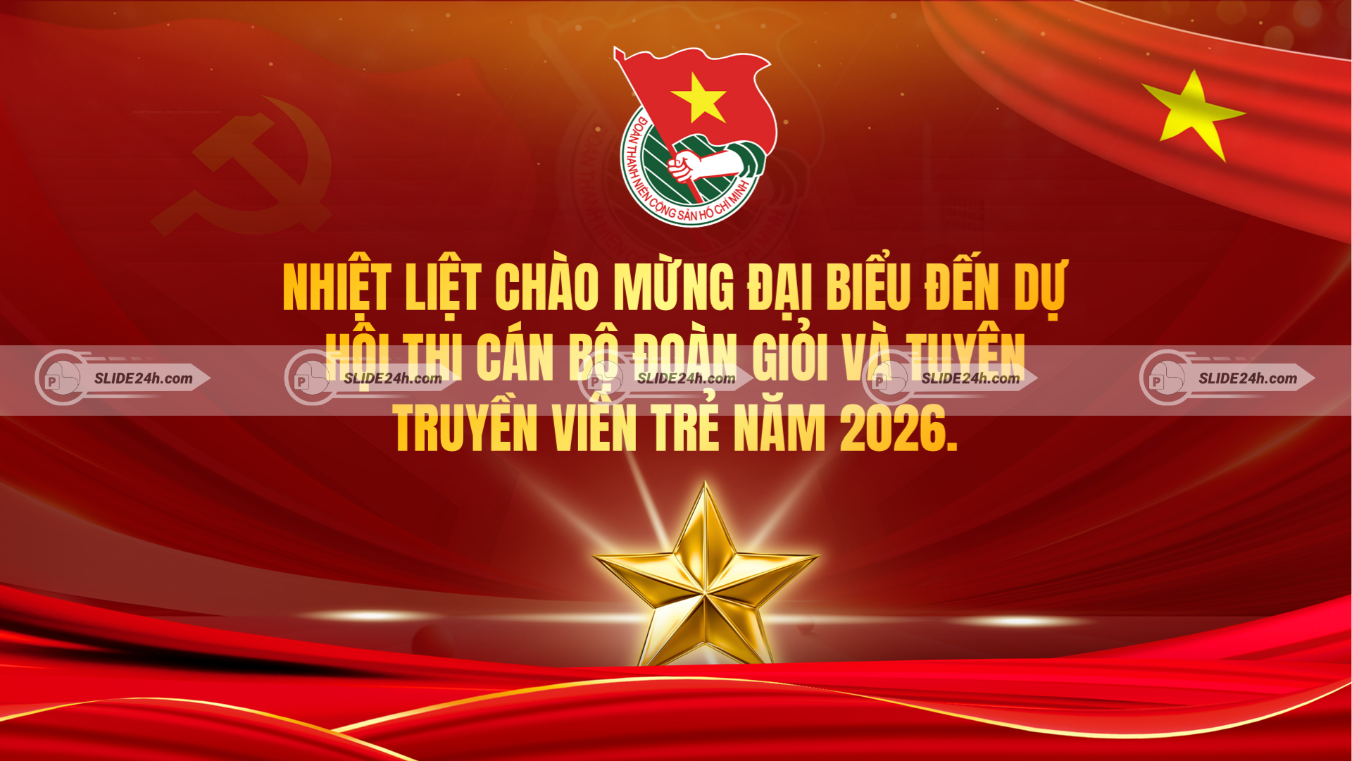 Hội thi Cán bộ Đoàn giỏi và Tuyên truyền viên trẻ năm 2026