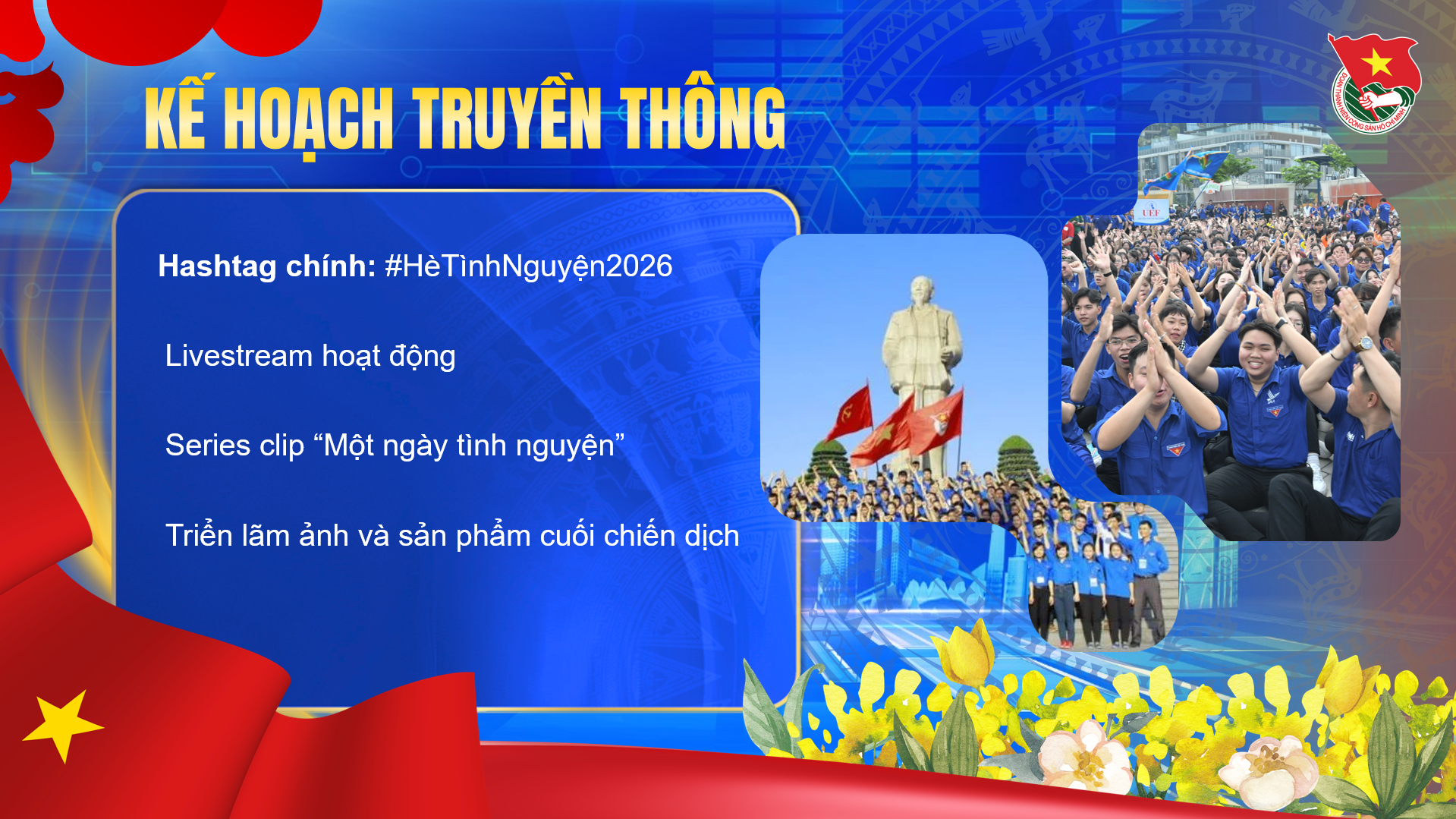 kế hoạch truyền thông chiến dịch thanh niên tình nguyện hè 2026