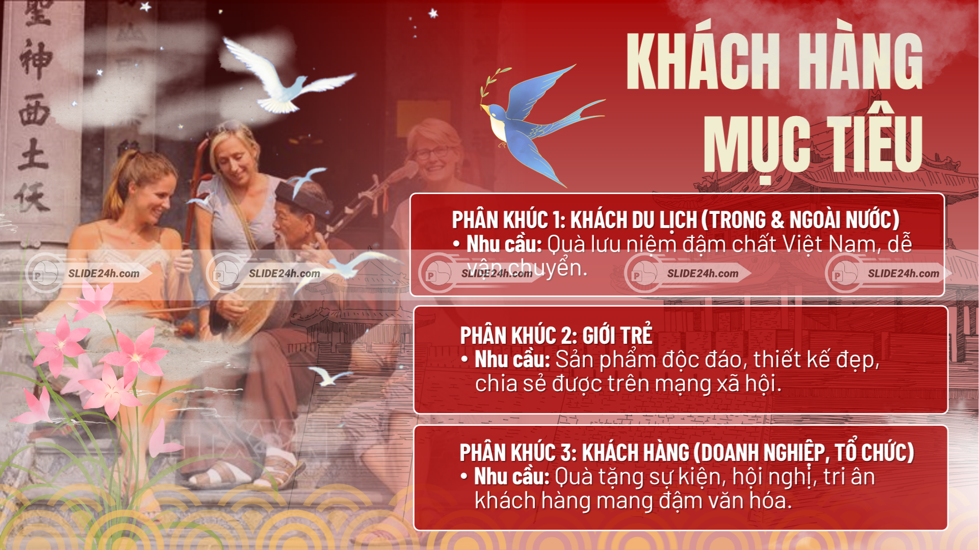Khách hàng mục tiêu của Sắc Việt Ngàn Năm