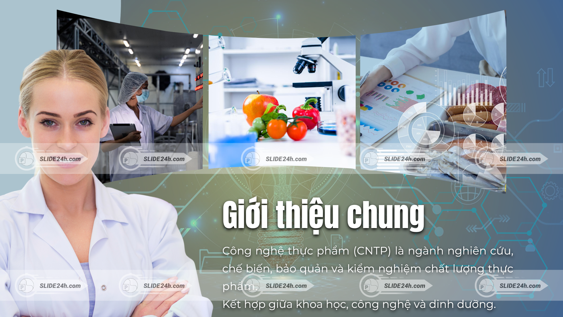 khái niệm công nghệ thực phẩm