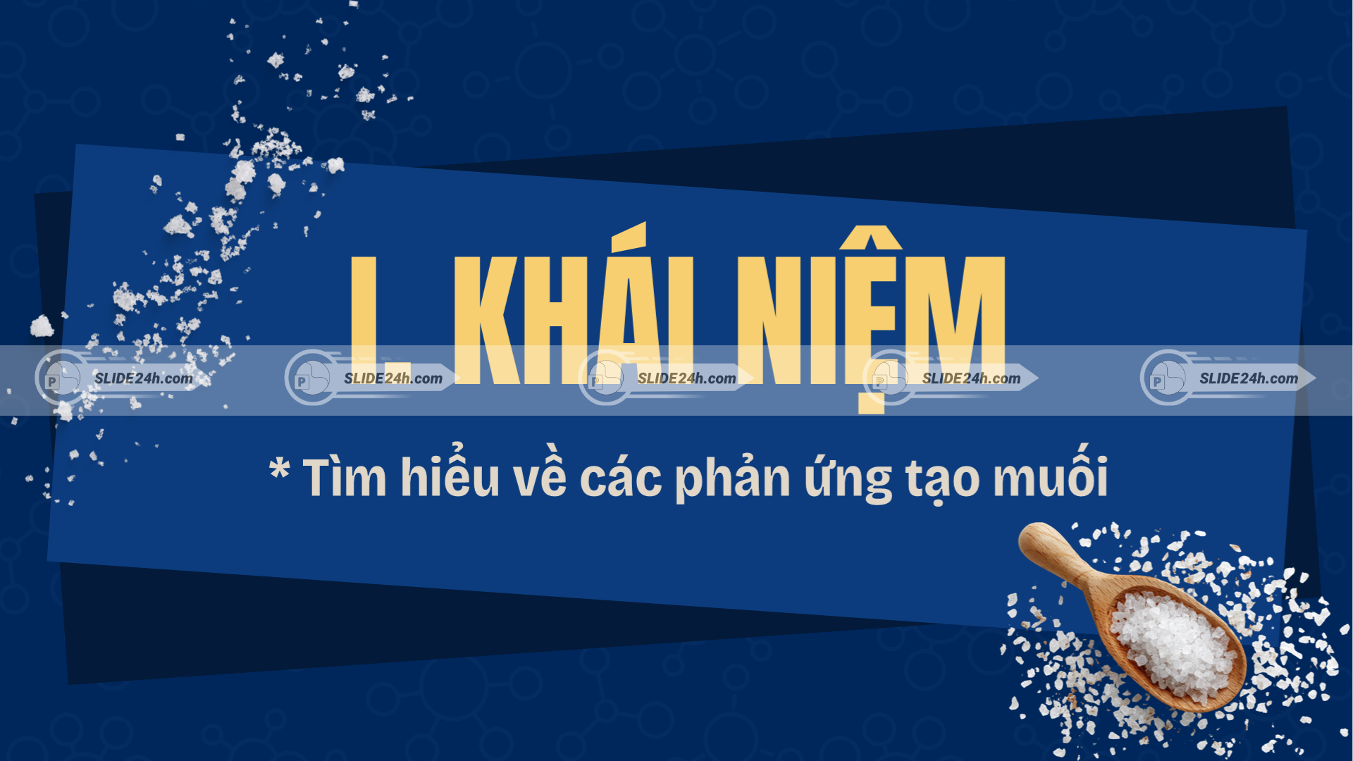 khái niệm muối trong hóa học và các phản ứng tạo muối