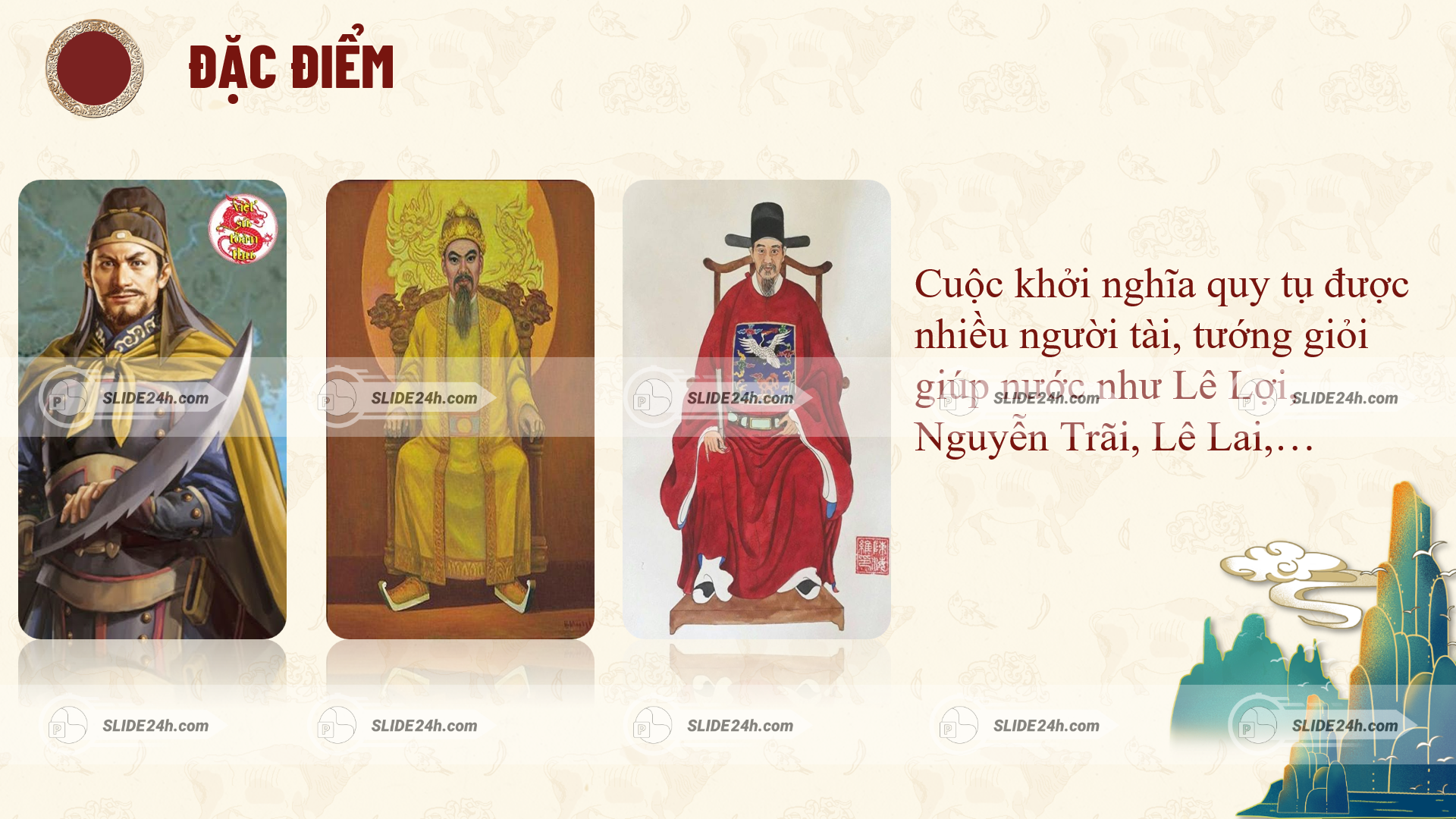 Khởi nghĩa Lam Sơn quy tụ nhiều tướng giỏi, người tài