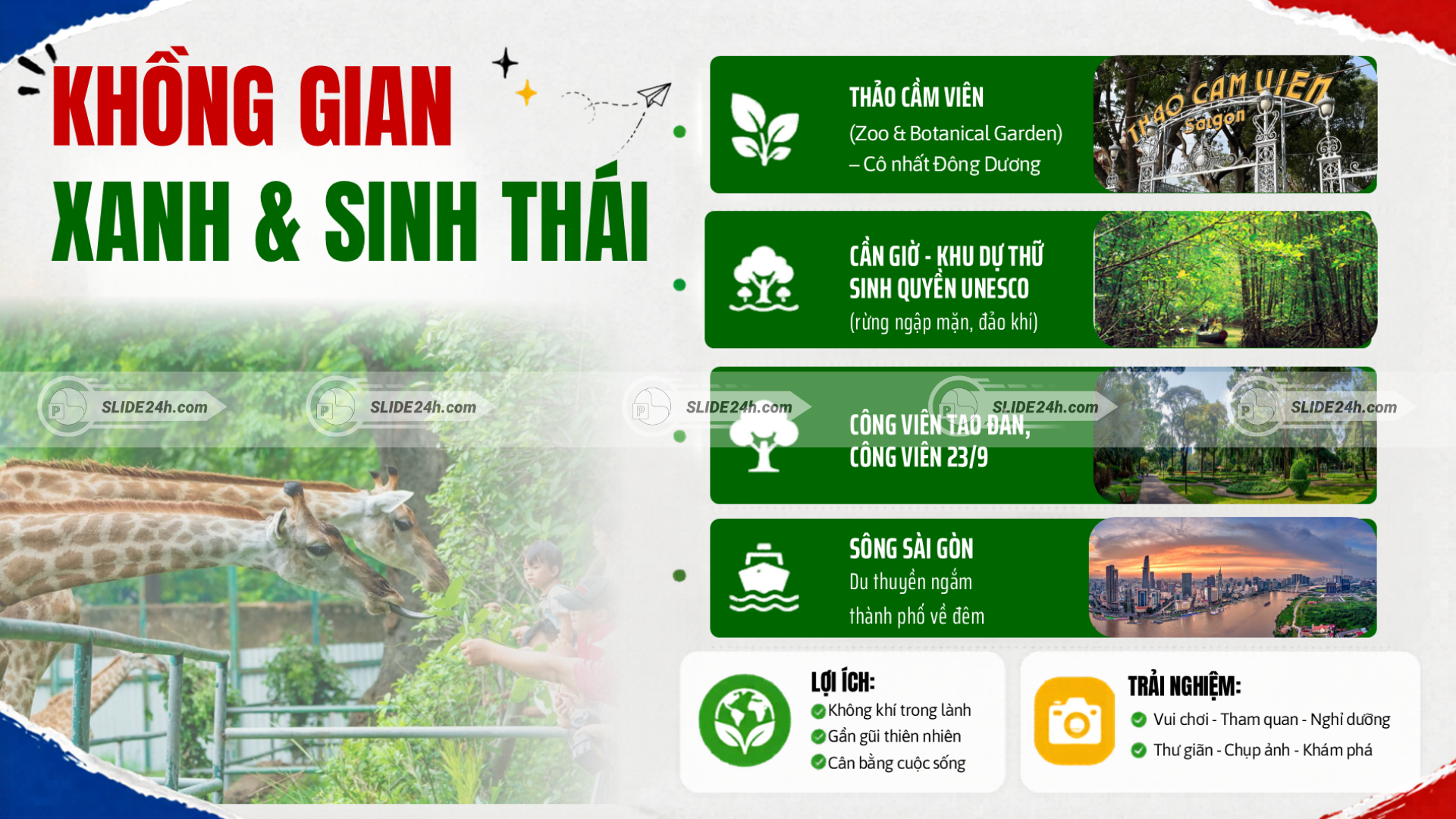 Không gian xanh giữa lòng Sài Gòn