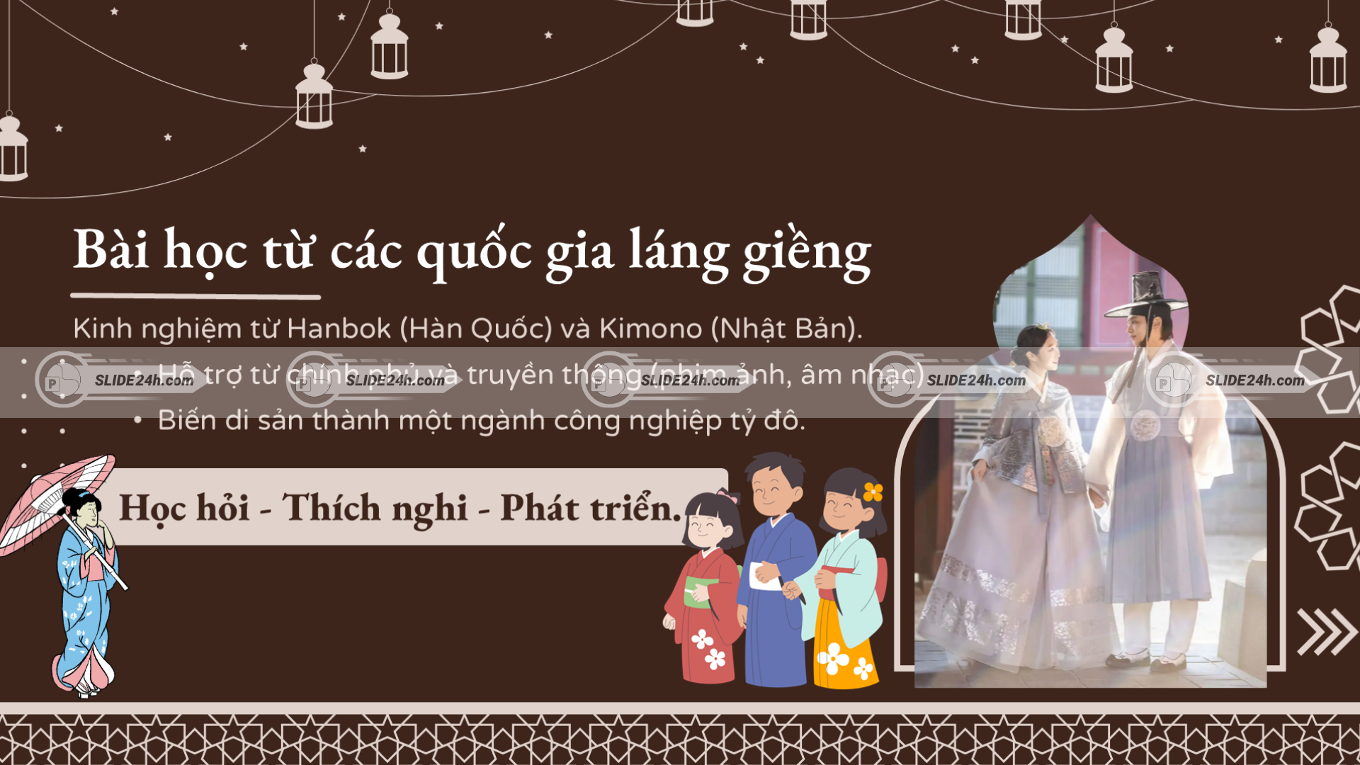 Kinh nghiệm từ các quốc gia láng giềng trong việc bảo tồn, truyền thông và phát triển trang phục truyền thống.