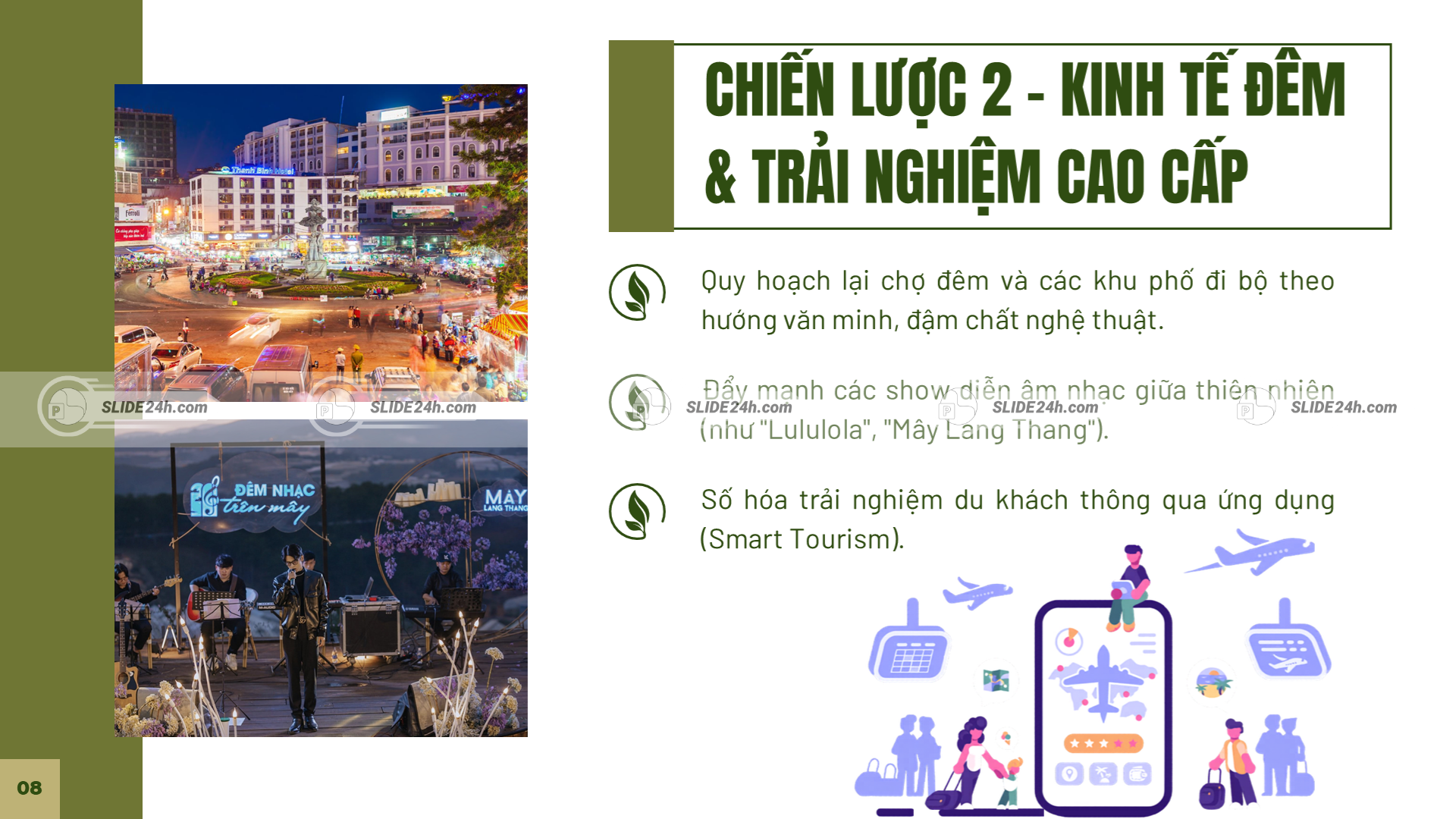 Kinh tế đêm và trải nghiệm cao cấp mở ra hướng phát triển mới cho Đà Lạt.