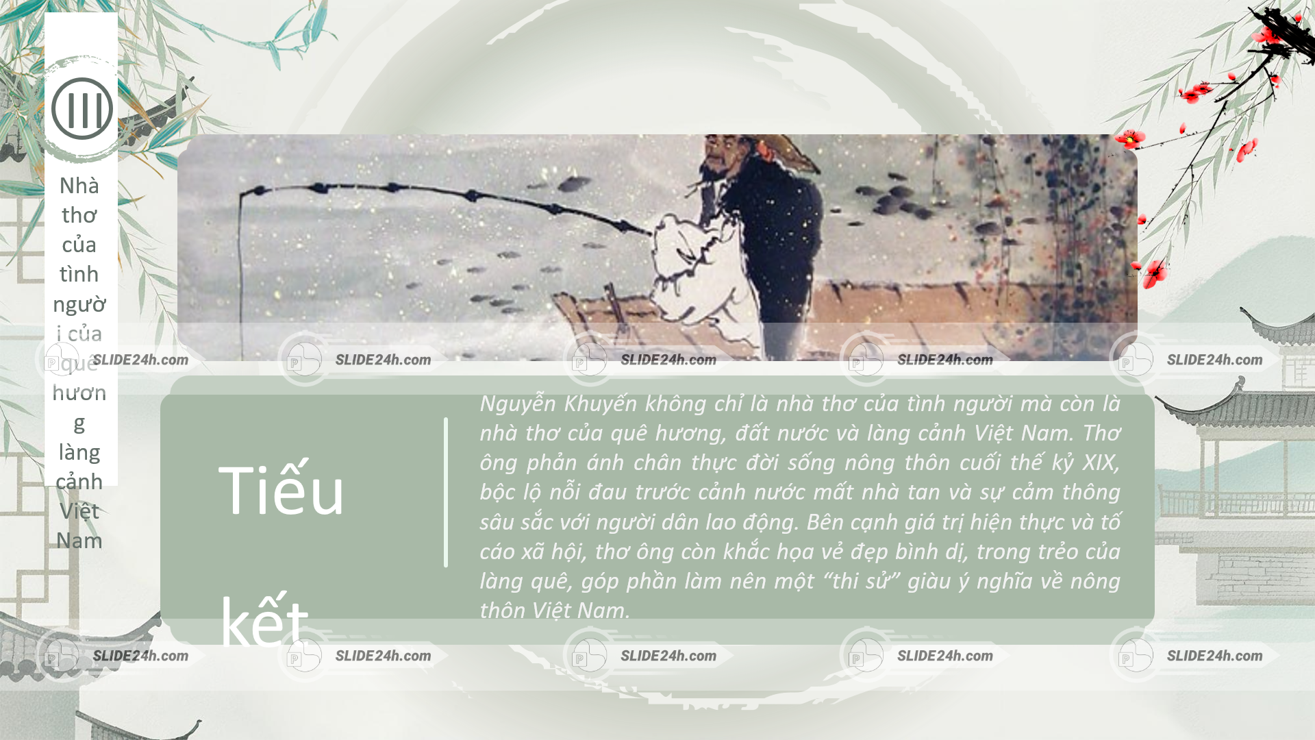 Làng quê và nông thôn trong thơ Nguyễn Khuyến