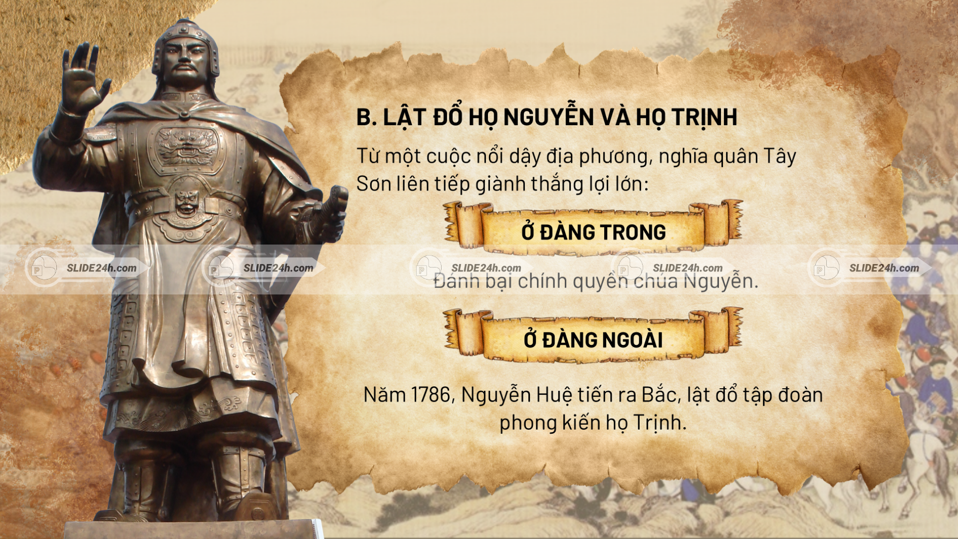 Lật đổ Nguyễn Trịnh