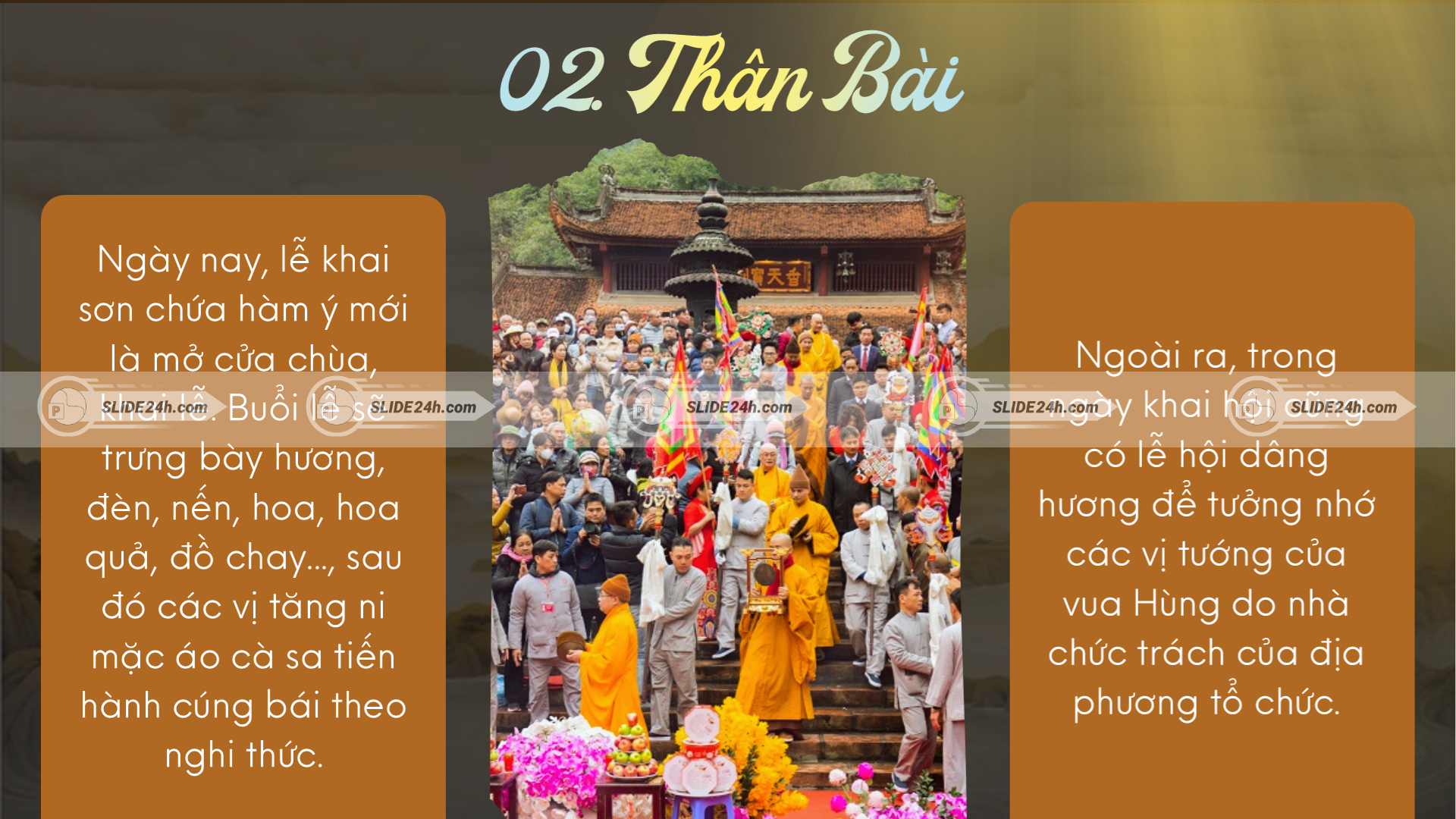 lễ khai sơn chùa hương với tăng ni và nghi thức dâng hương truyền thống