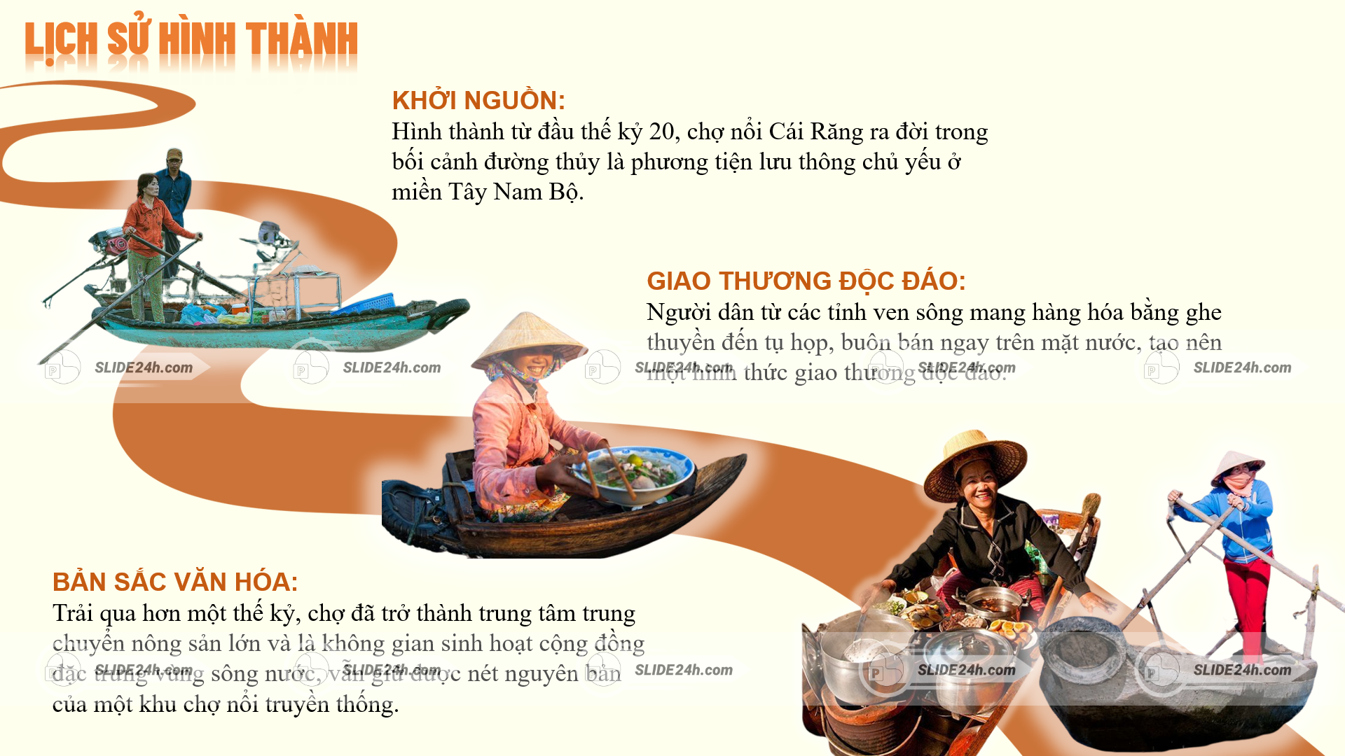 Lịch sử của chợ nổi Cái Răng