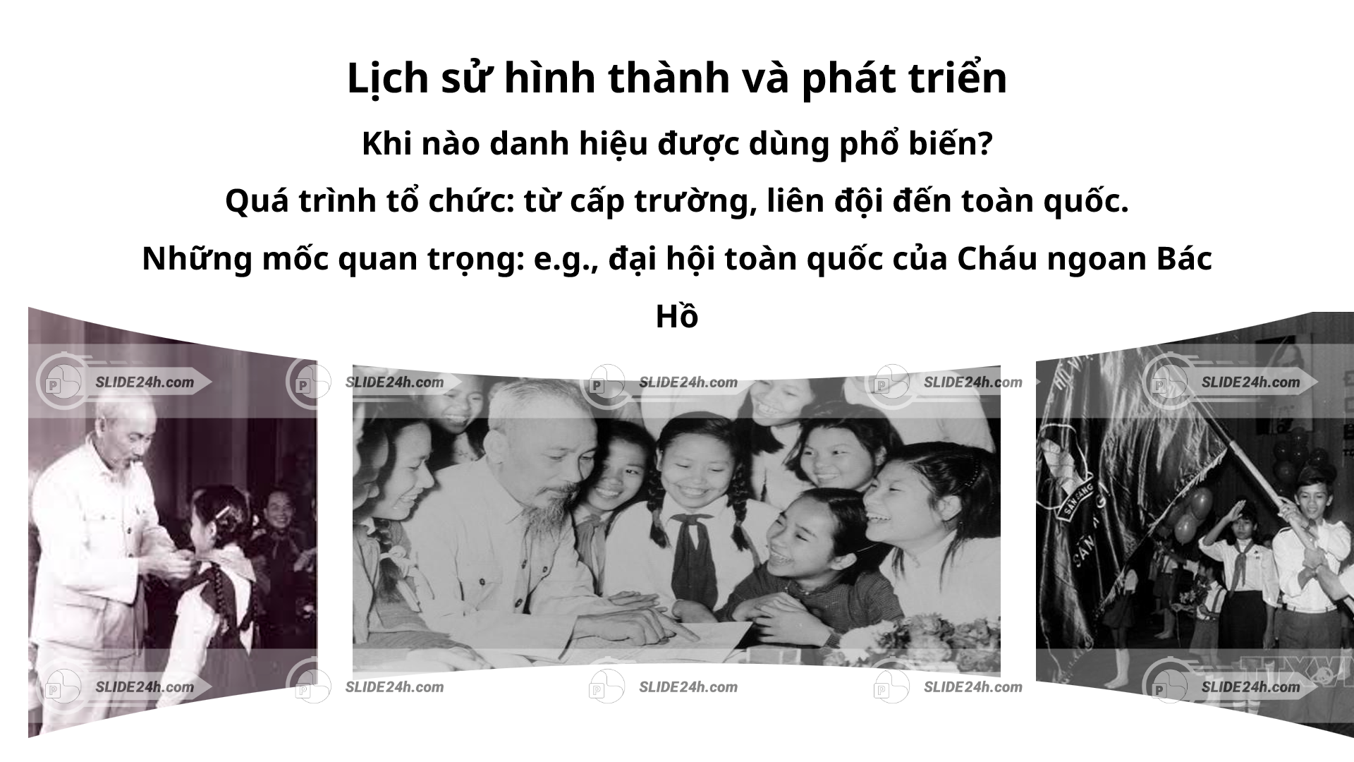 lịch sử hình thành danh hiệu