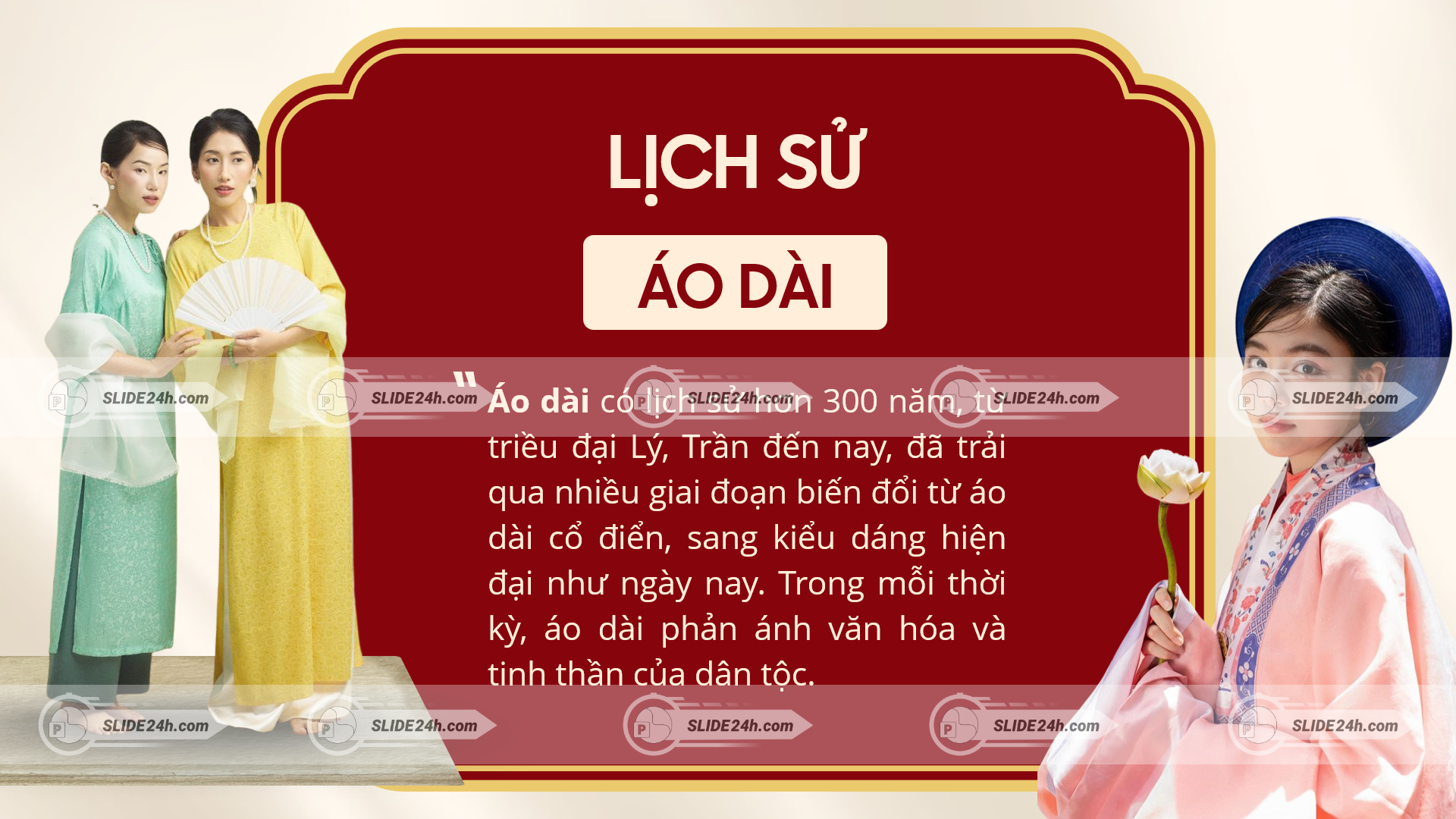 Lịch sử về áo dài Việt Nam