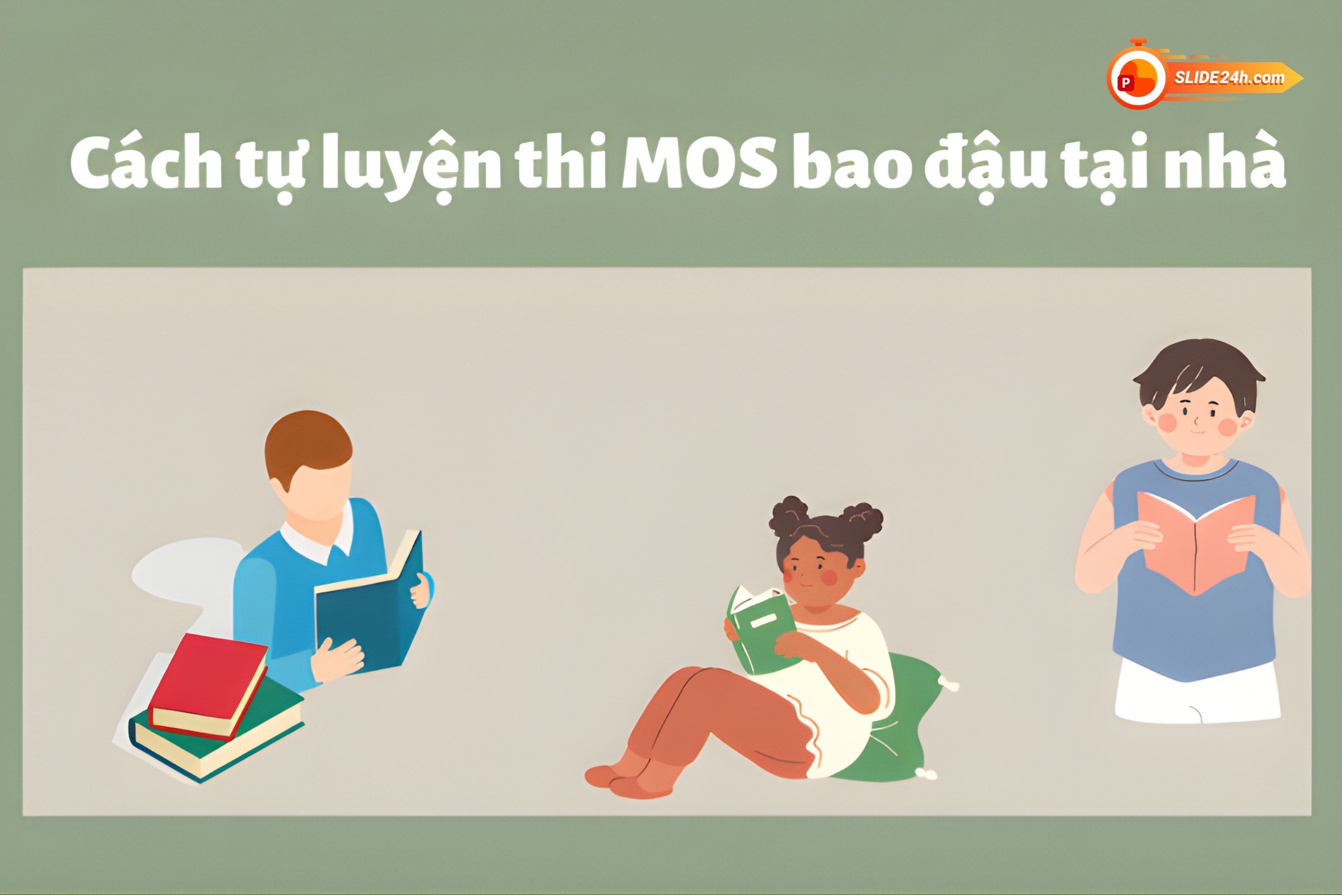 Lộ trình tự học MOS tại nhà trong 8 tuần với các giai đoạn.