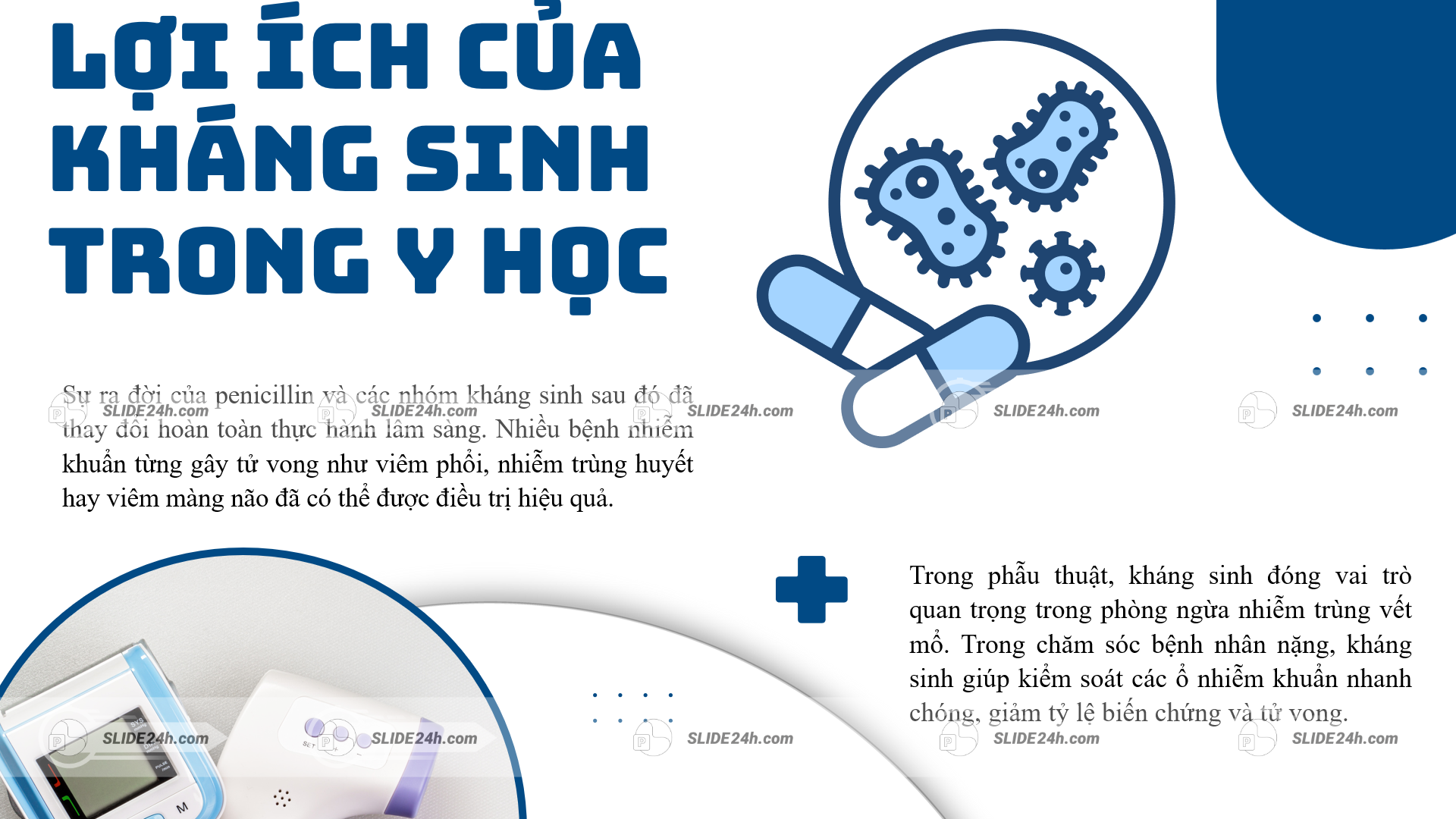 lợi ích của kháng sinh trong điều trị nhiễm trùng và phẫu thuật