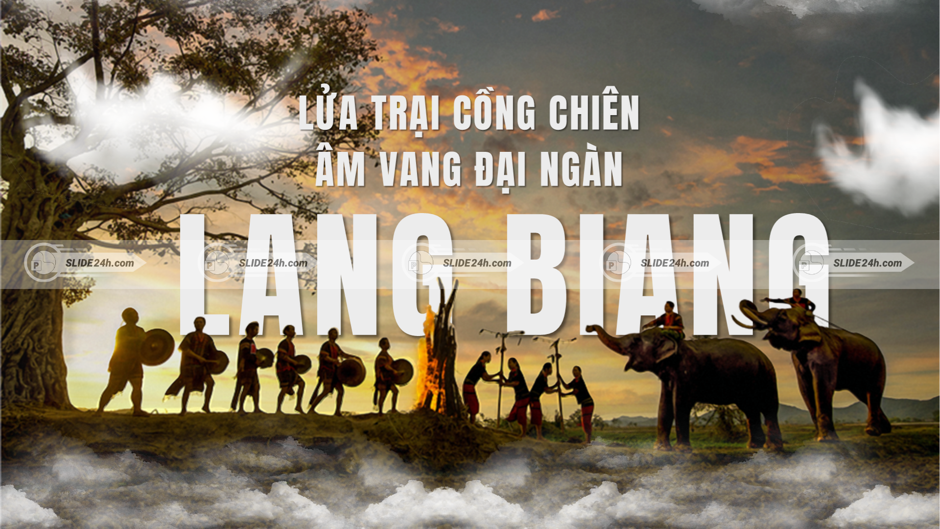 Lửa trại cồng chiêng Lang Biang và linh hồn bản địa Đà Lạt.