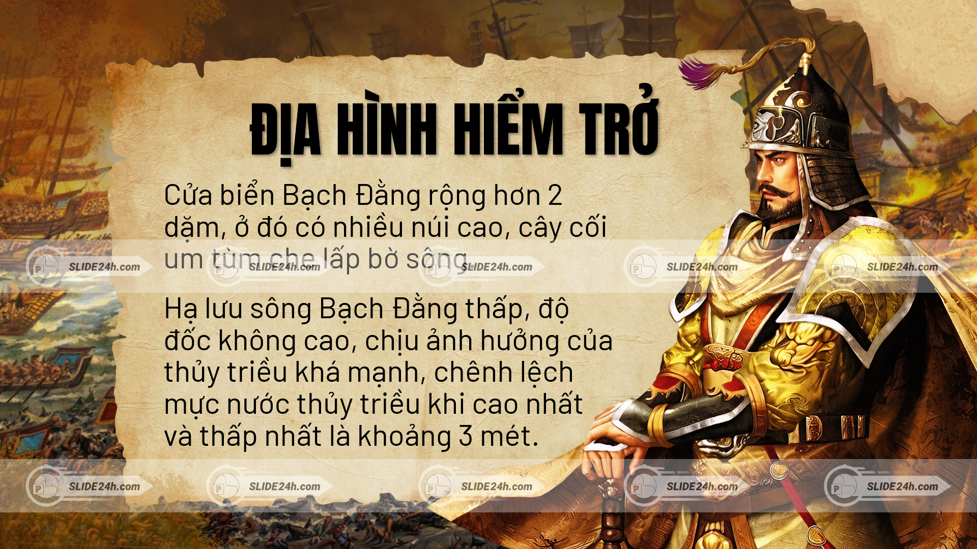 Lý do Ngô Quyền chọn sông Bạch Đằng làm chiến trường