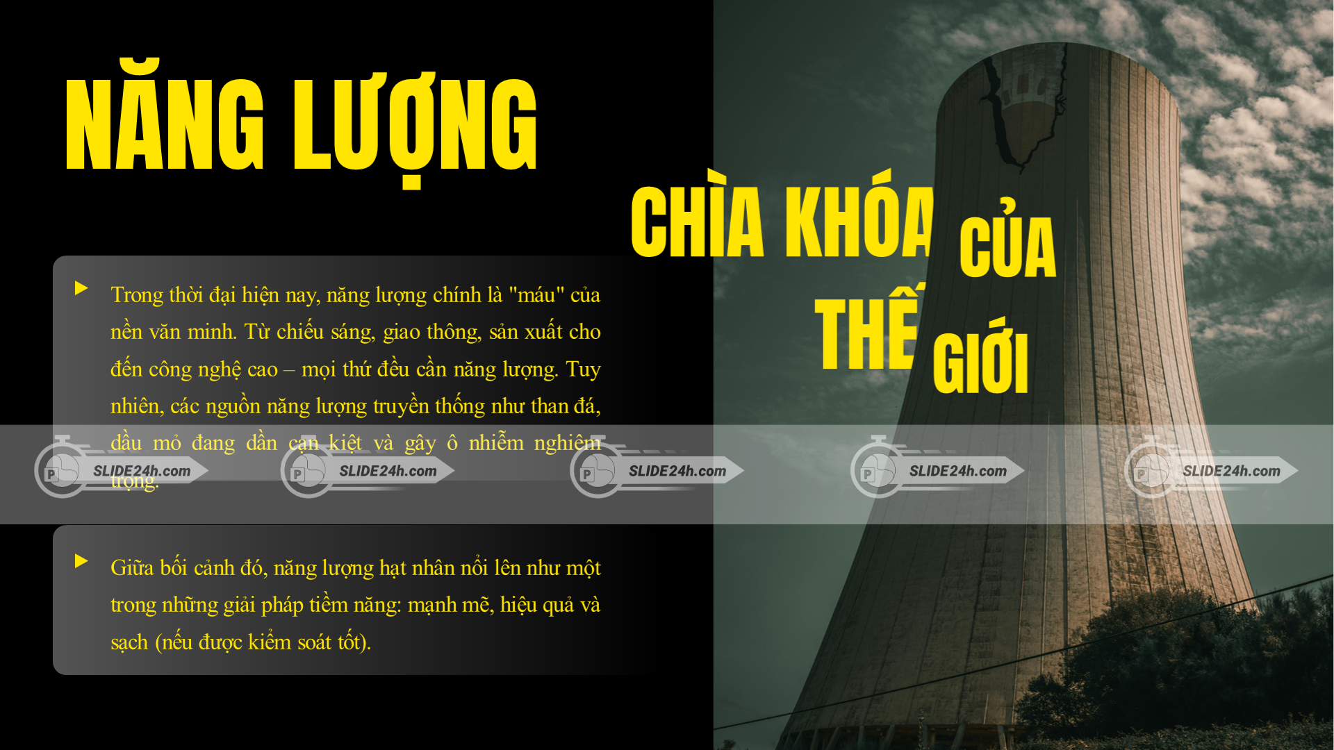 Năng lượng - chìa khóa của thế giới