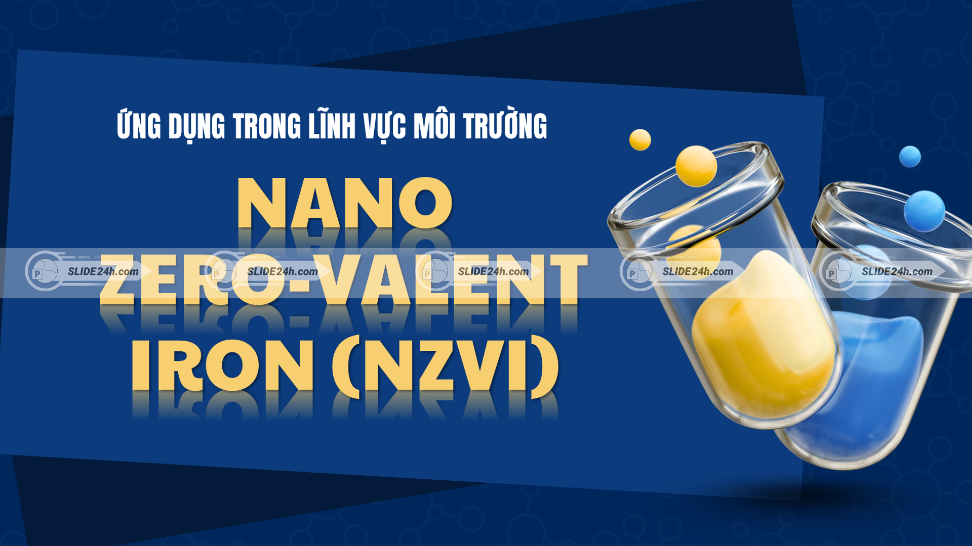 Nano zero valent iron.