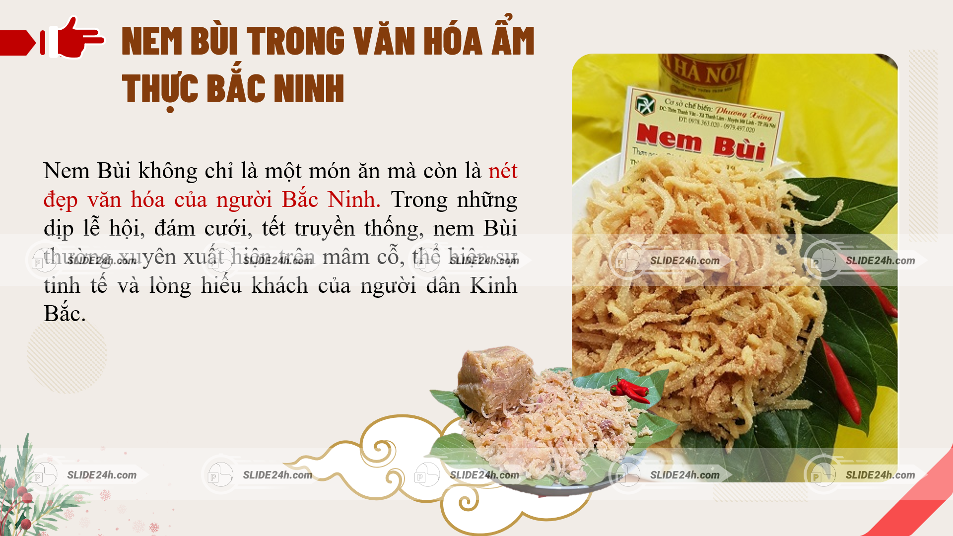 Nem bùi - nét đẹp văn hóa của người Bắc Ninh