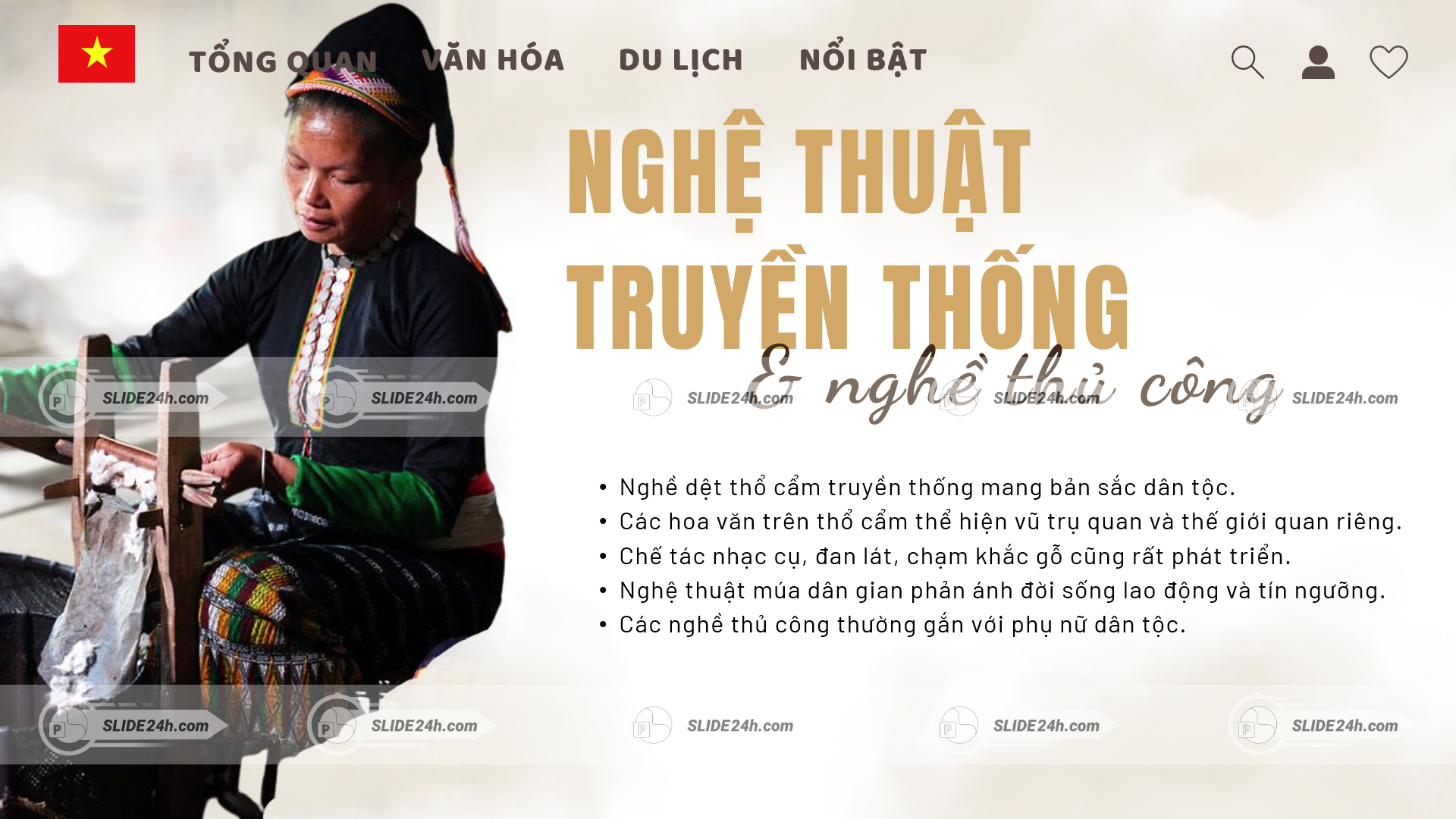 Nghề thủ công truyền thống ở Đắk Lắk với dệt thổ cẩm, nhạc cụ dân gian và giá trị văn hóa bản địa.