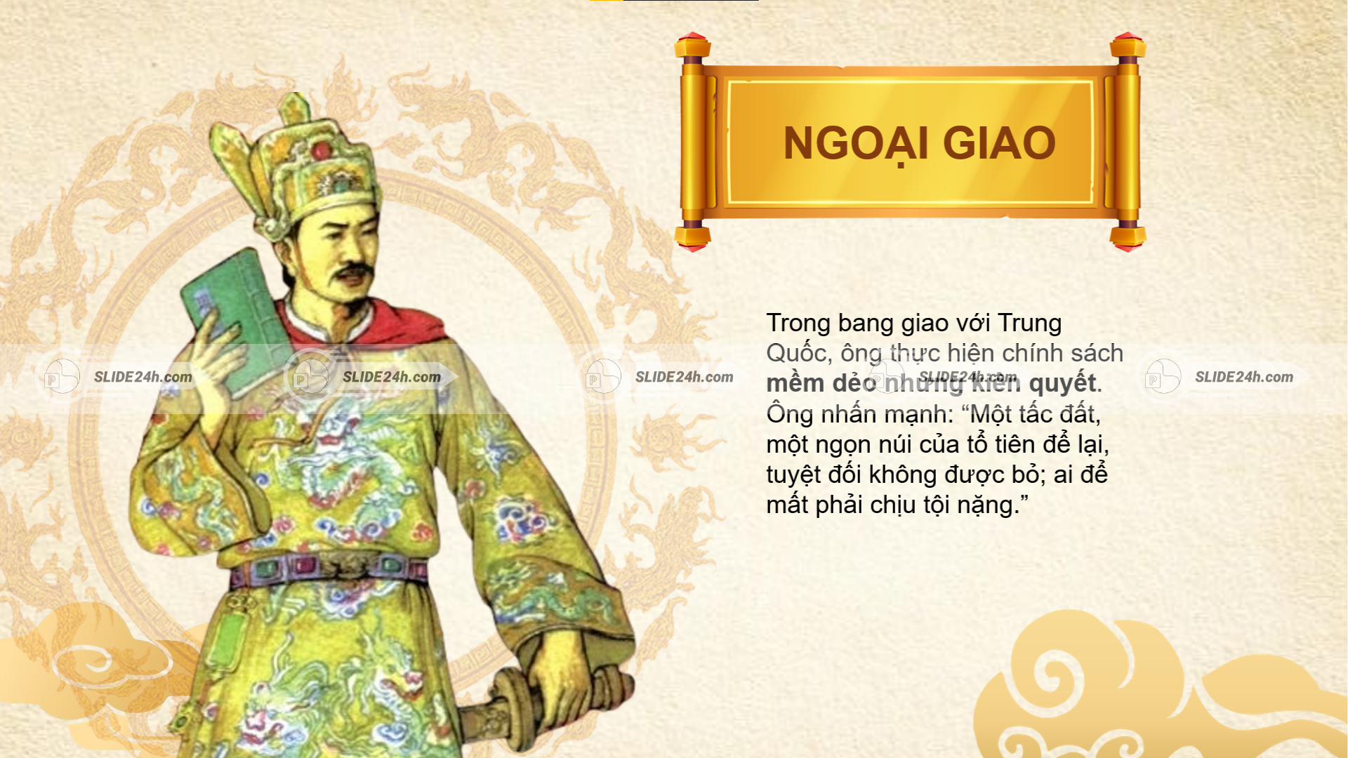 ngoại giao thời lê thánh tông chính sách mềm dẻo kiên quyết bảo vệ chủ quyền