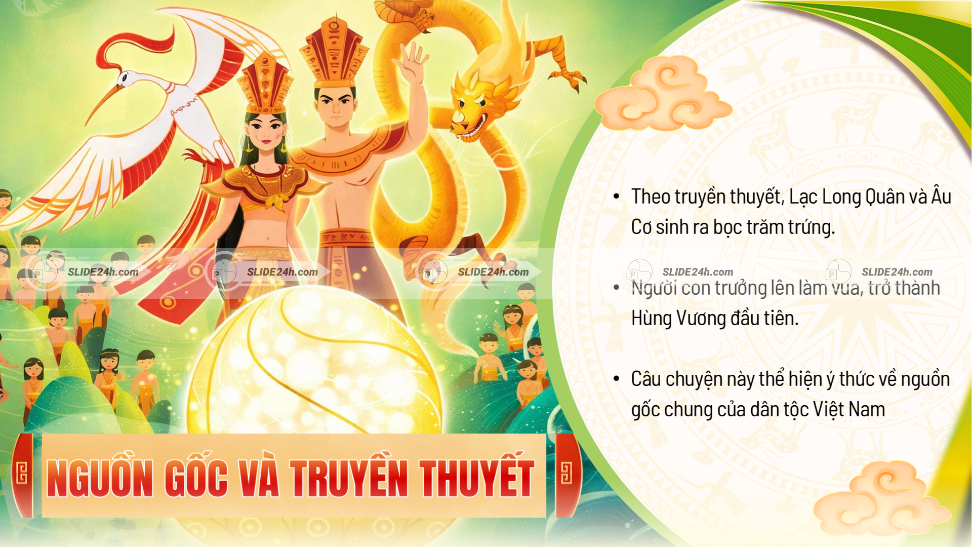Nguồn gốc truyền thuyết về các vua Hùng.