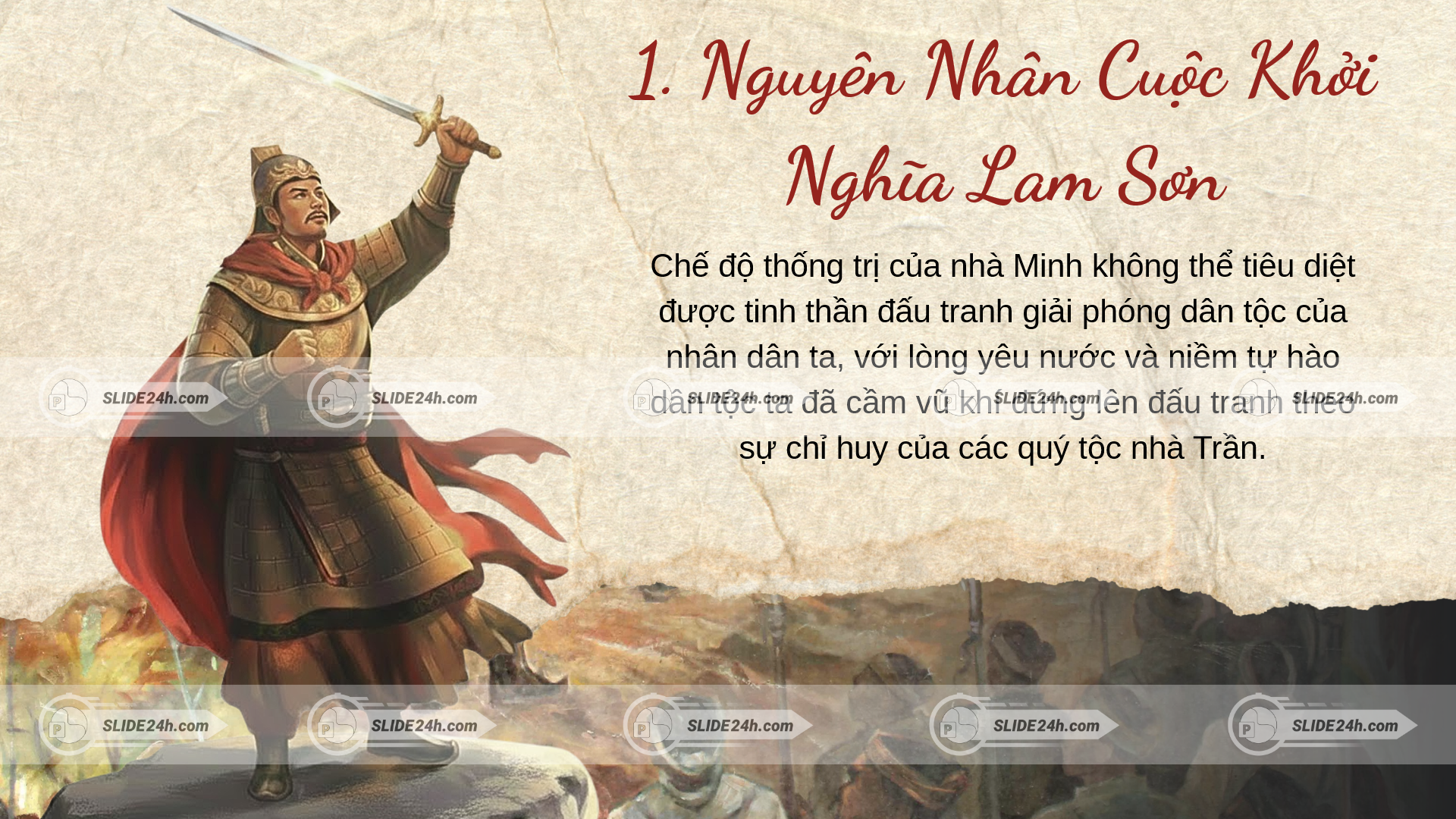 Nguyên nhân khởi nghĩa Lam Sơn