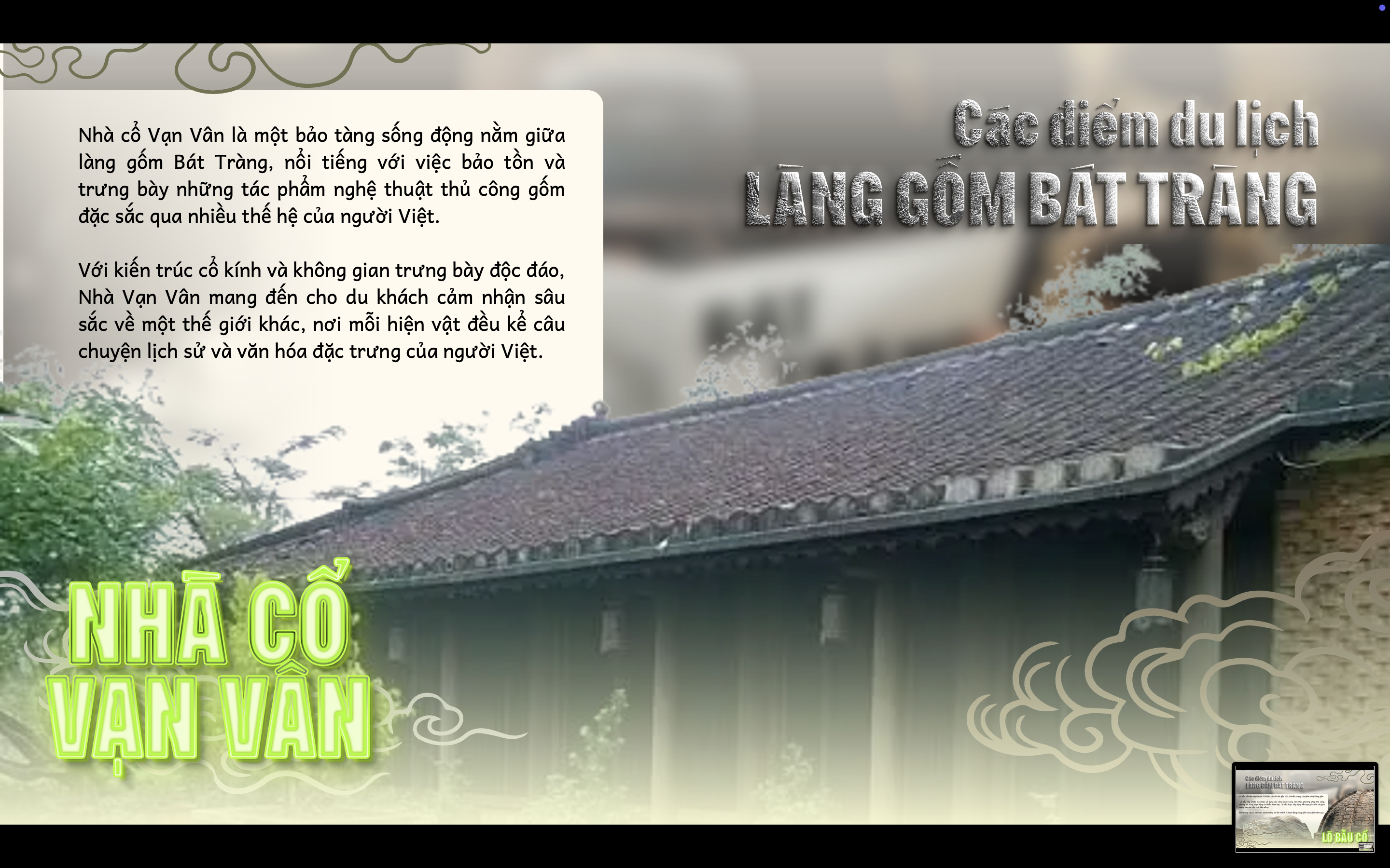 nhà cổ vạn vân làng gốm bát tràng nơi lưu giữ tác phẩm gốm sứ thủ công qua nhiều thế hệ